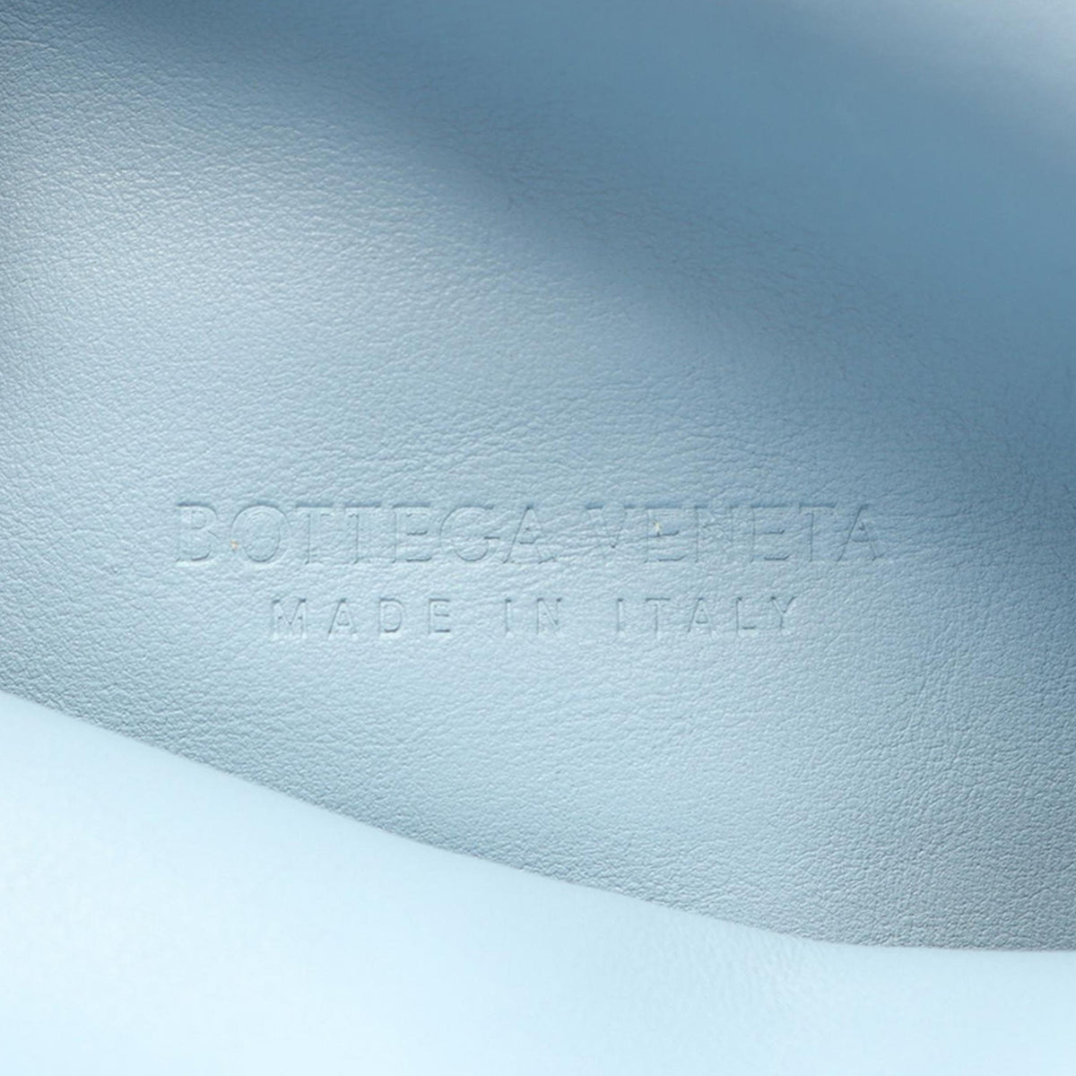 Bottega Veneta Small Lambskin Beak Crossbody — Blue