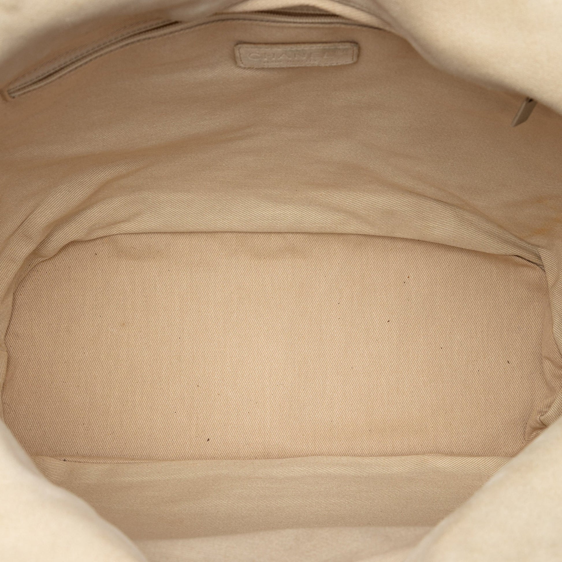Chanel 2004 Cruise Camellia CC Clover Rope Cabas Tote