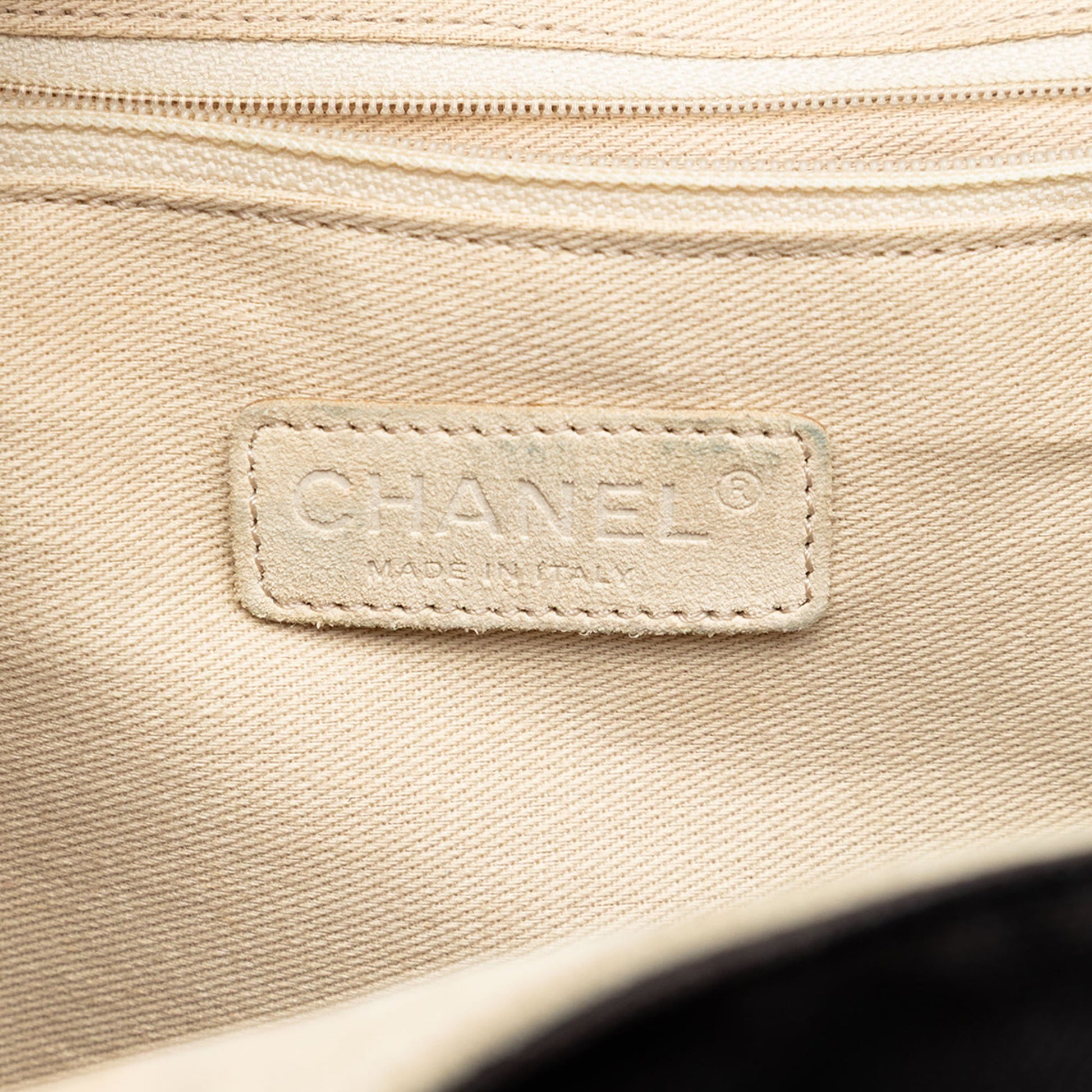 Chanel 2004 Cruise Camellia CC Clover Rope Cabas Tote