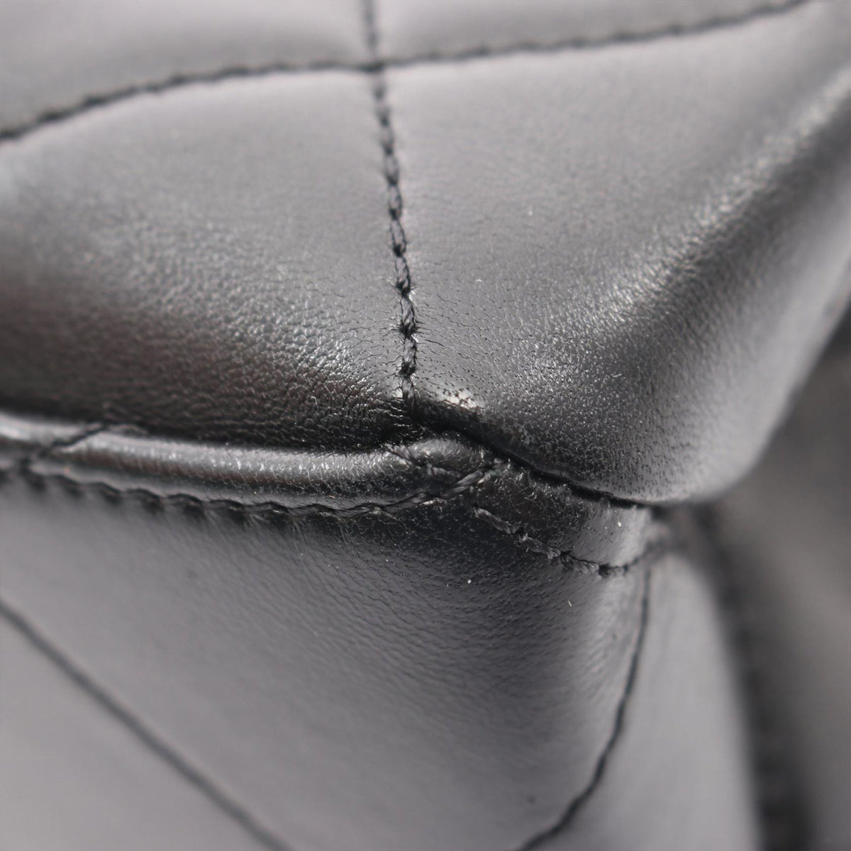 Chanel Small Lambskin Pearl Handle Tote