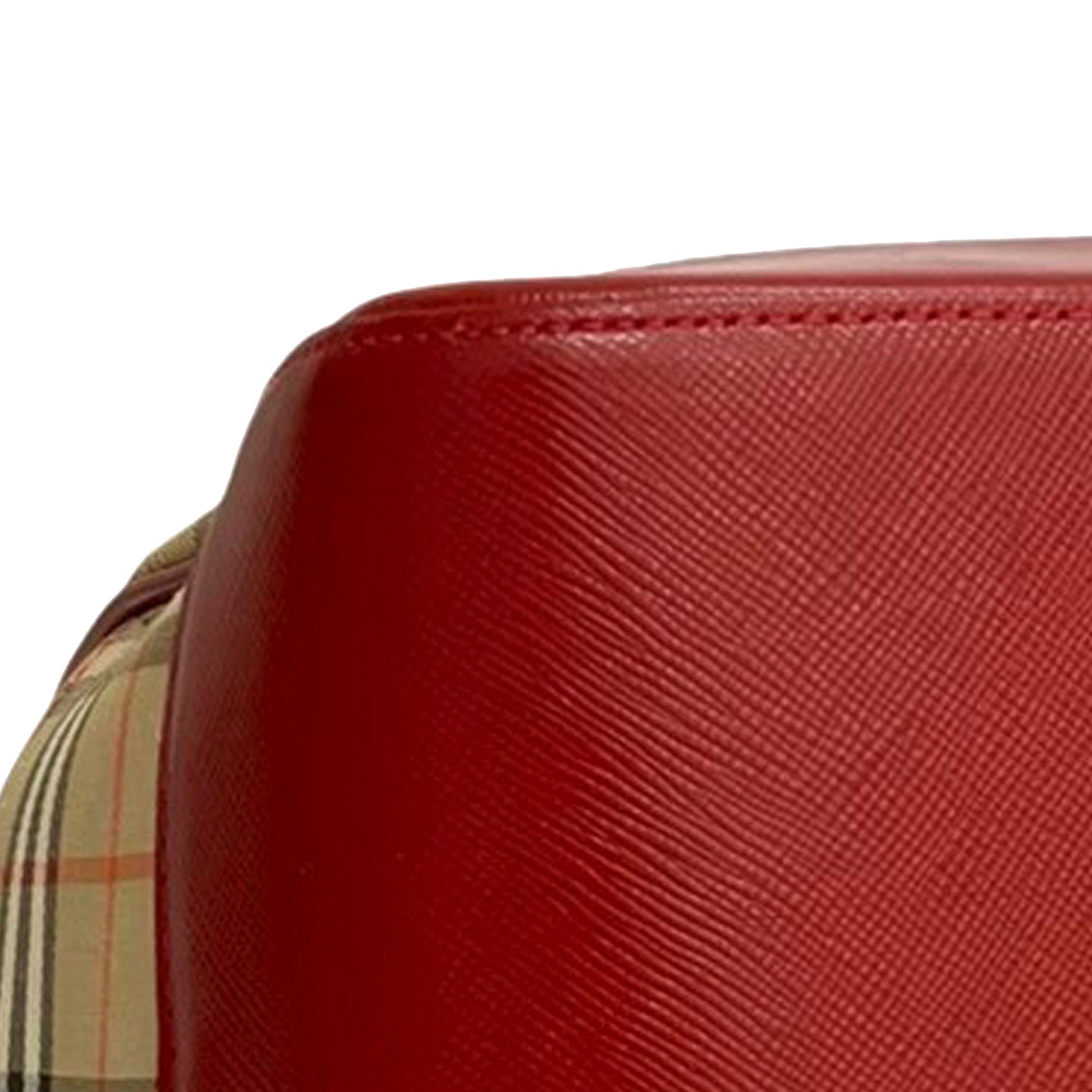 Haymarket Check Canvas Satchel