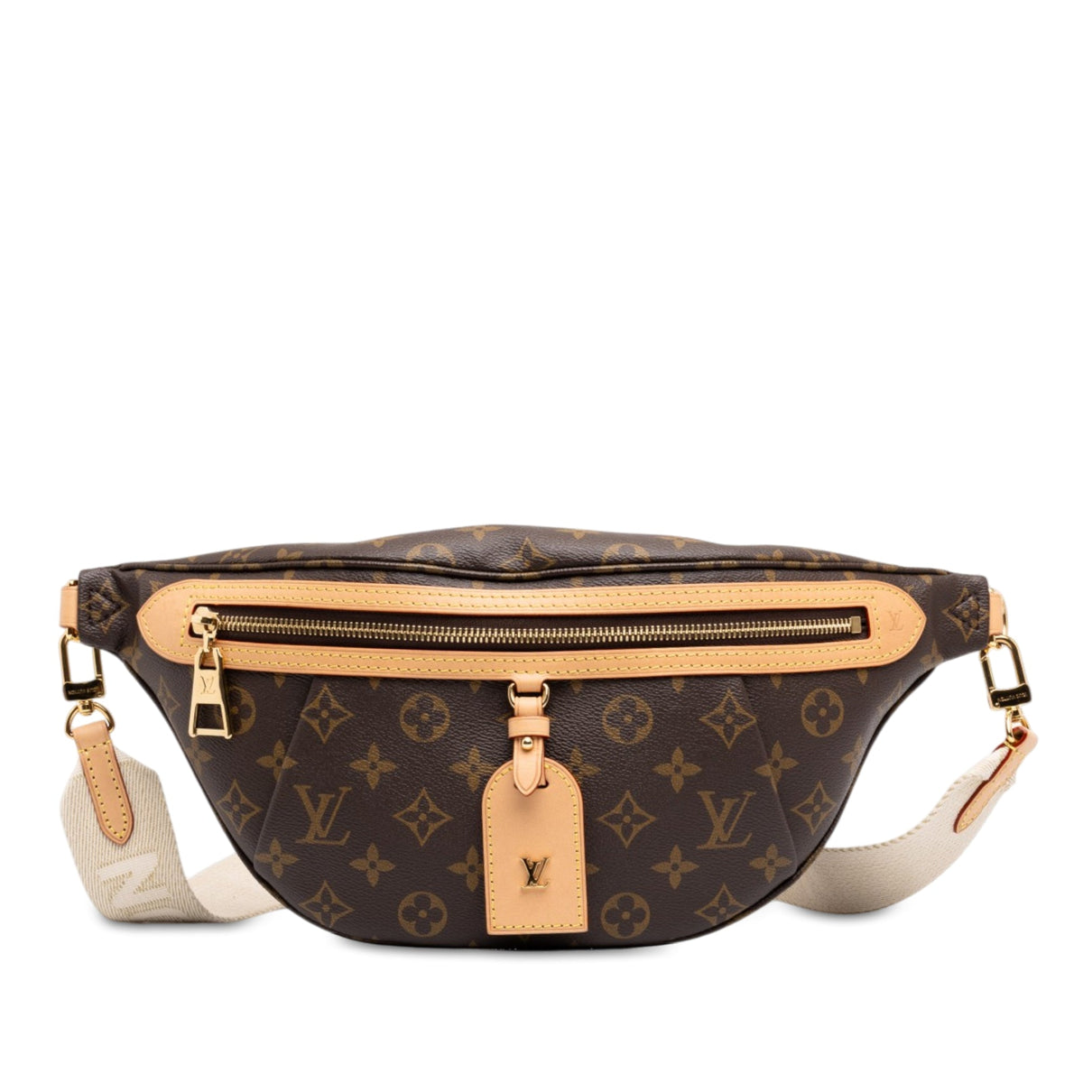 Louis Vuitton Monogram High Rise Bumbag — Brown