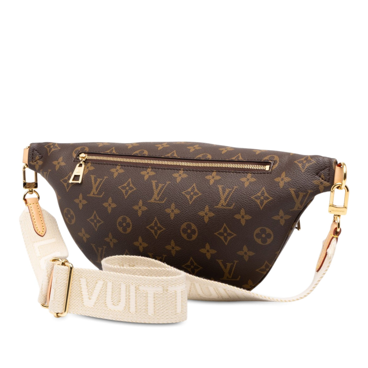 Louis Vuitton Monogram High Rise Bumbag — Brown