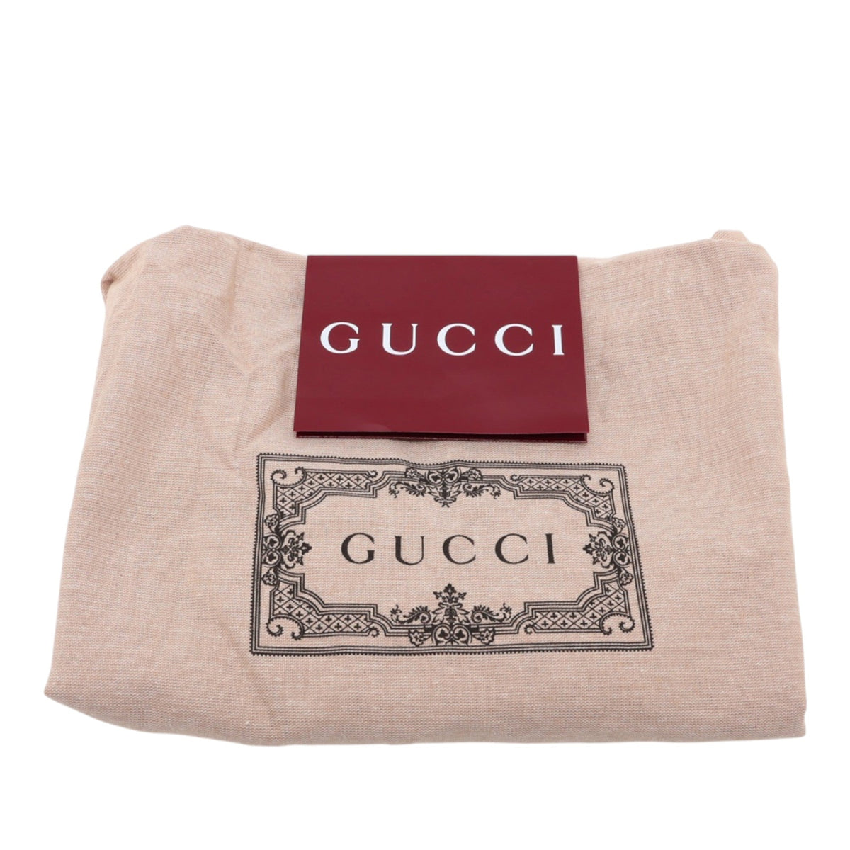 Gucci Medium GG Supreme Web Ophidia Tote — Beige