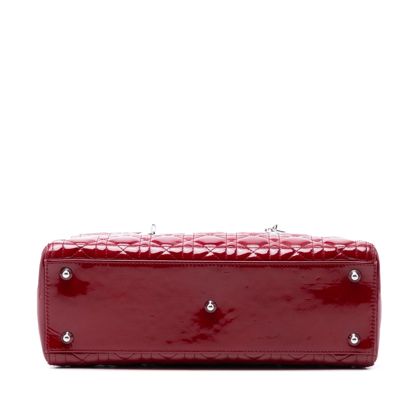 Dior Large Patent Cannage Lady Dior