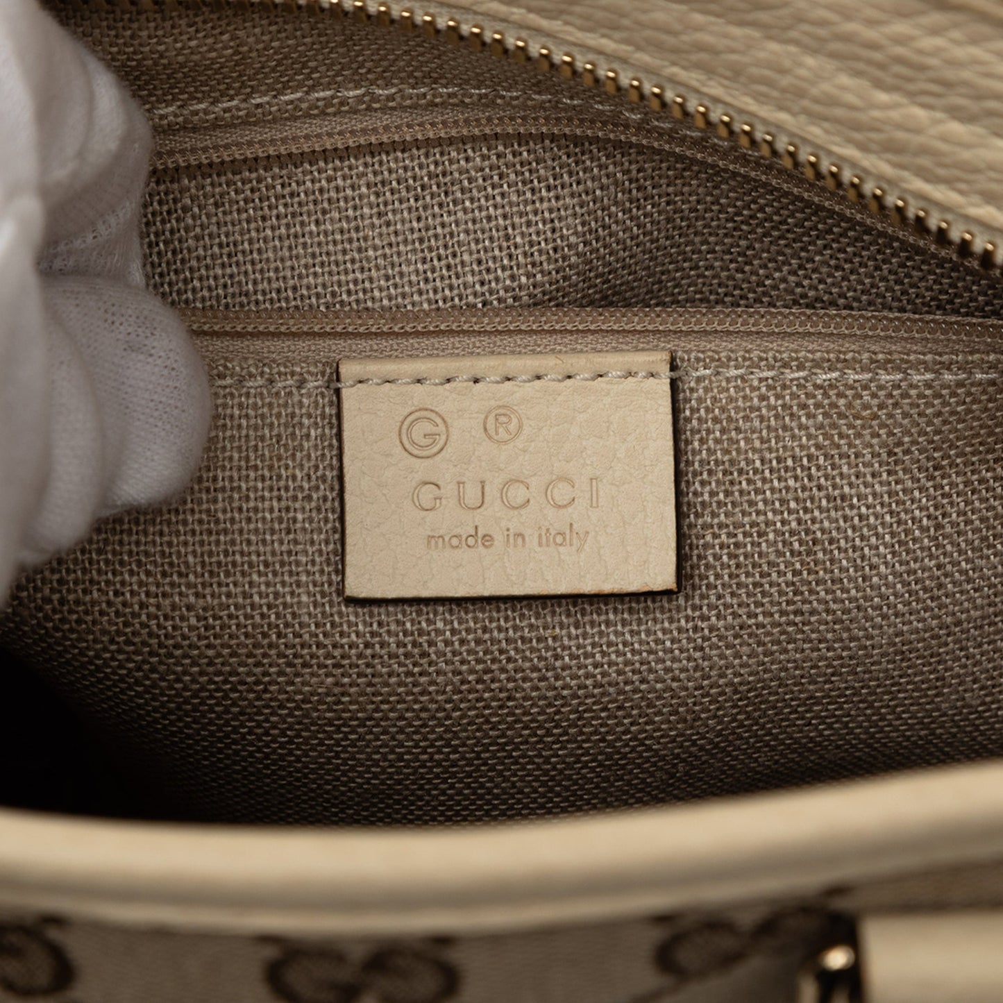 Gucci Small GG Canvas Bree Satchel