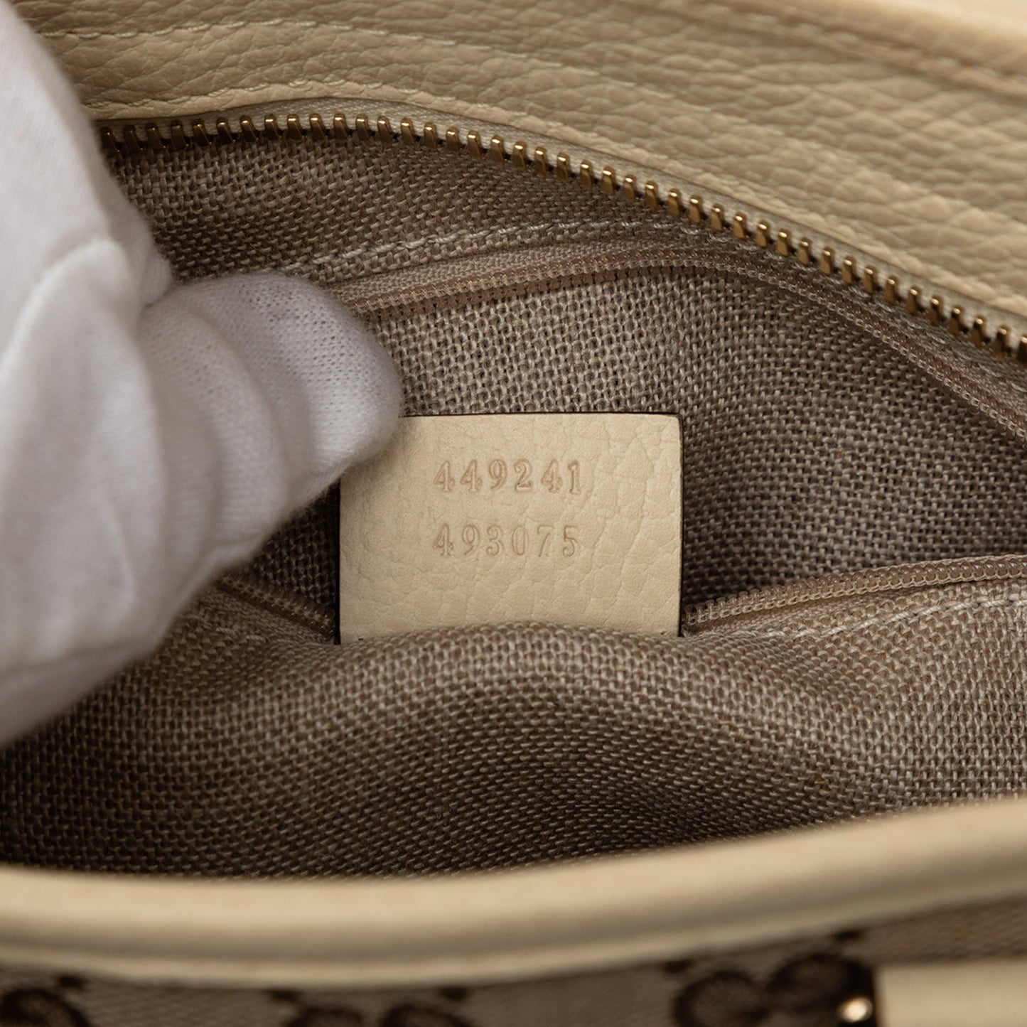 Gucci Small GG Canvas Bree Satchel
