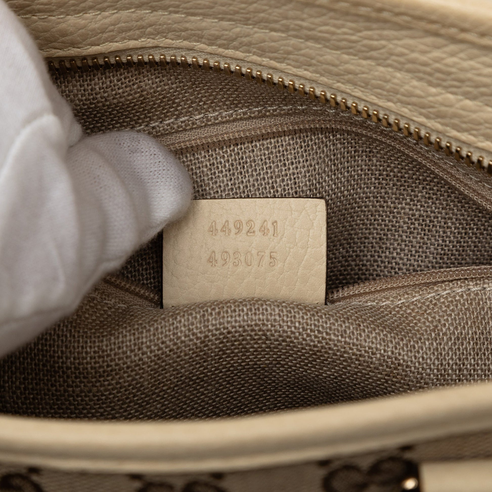 Gucci Small GG Canvas Bree Satchel