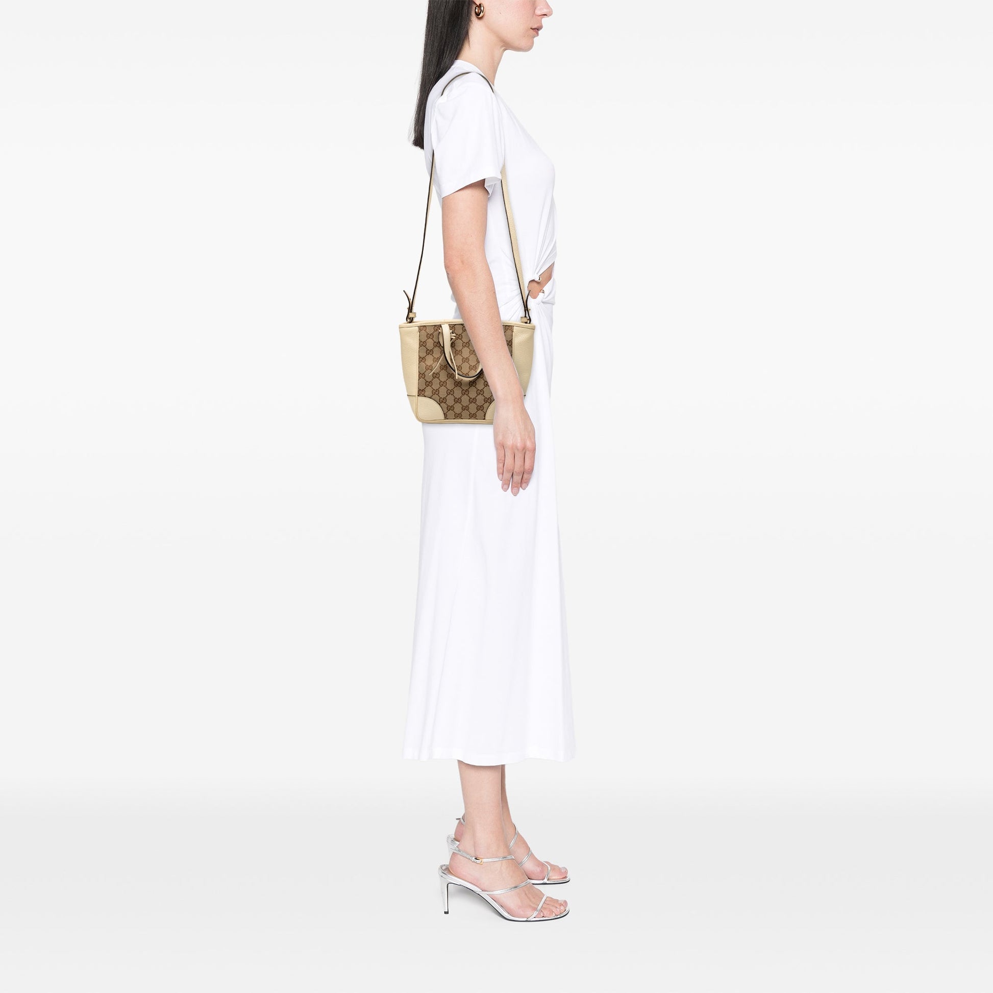 Gucci Small GG Canvas Bree Satchel