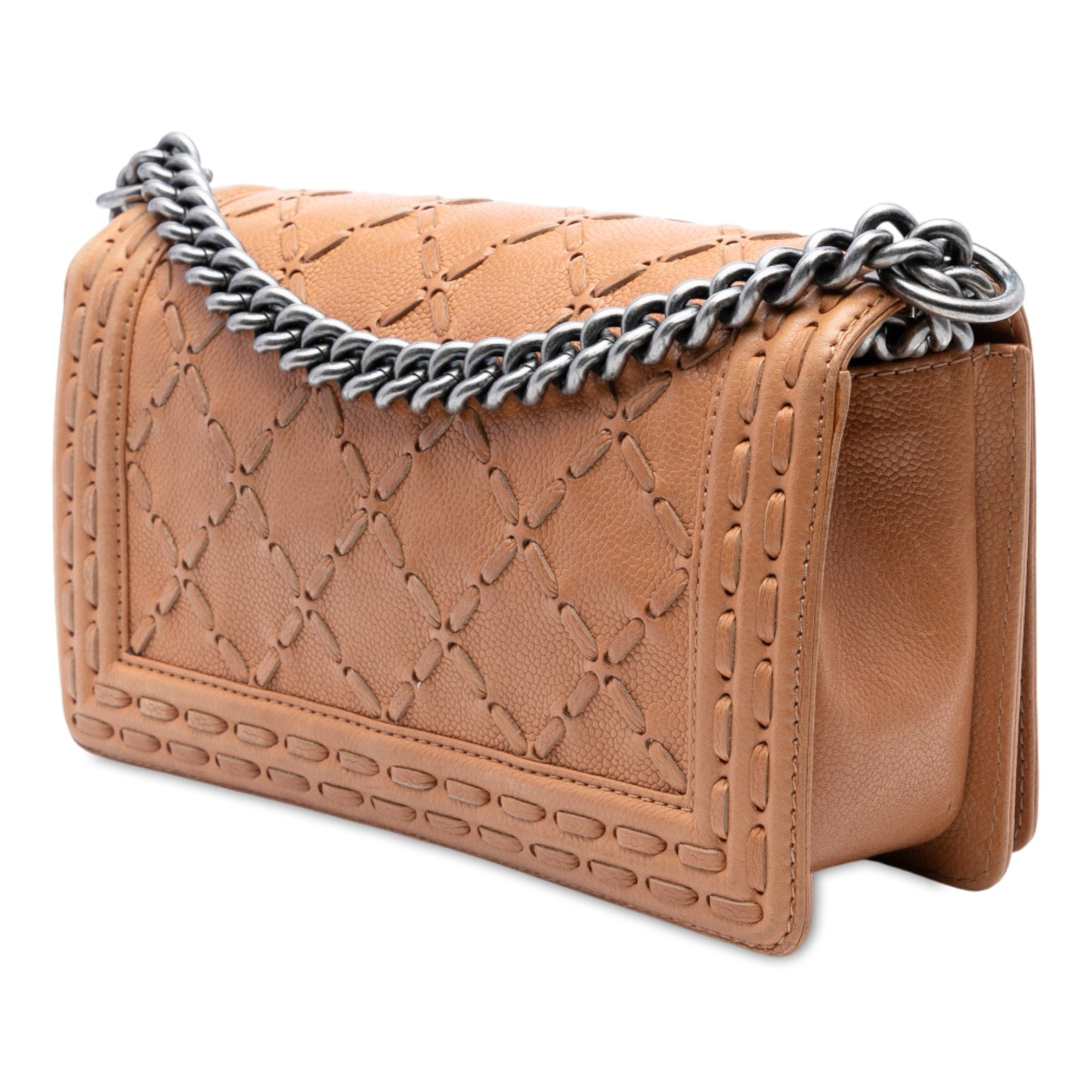 Chanel Medium Caviar Stitched Boy Flap