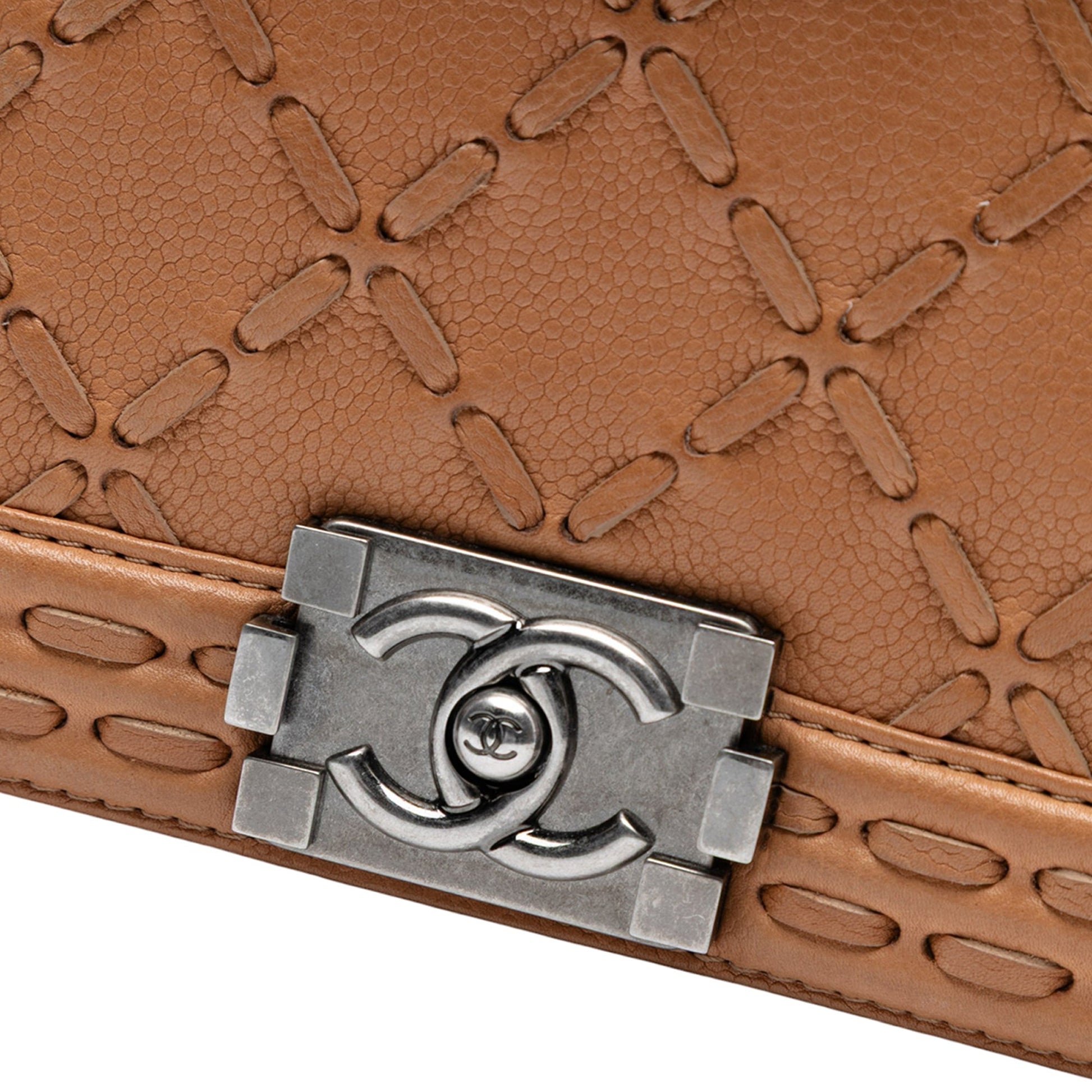 Chanel Medium Caviar Stitched Boy Flap