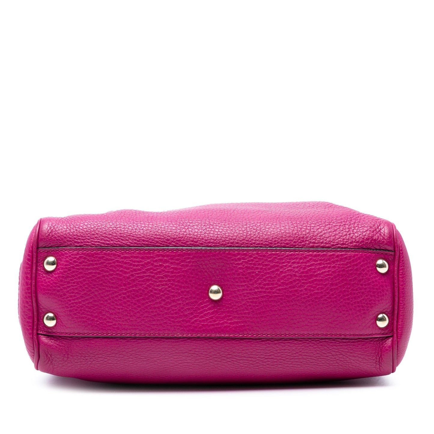 Gucci Small Calfskin Bamboo Shopper Satchel