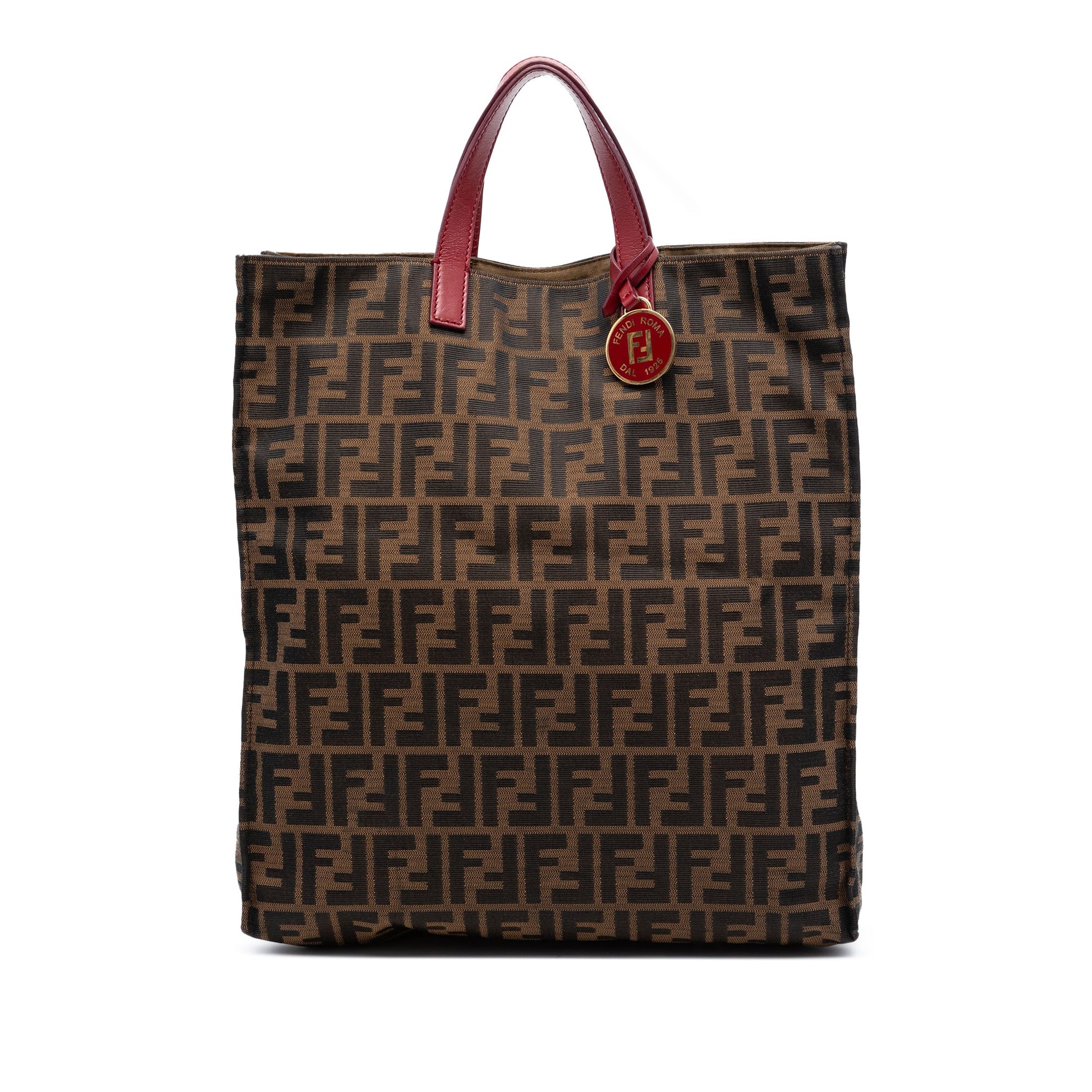 Fendi Zucca Canvas Shopping Tote