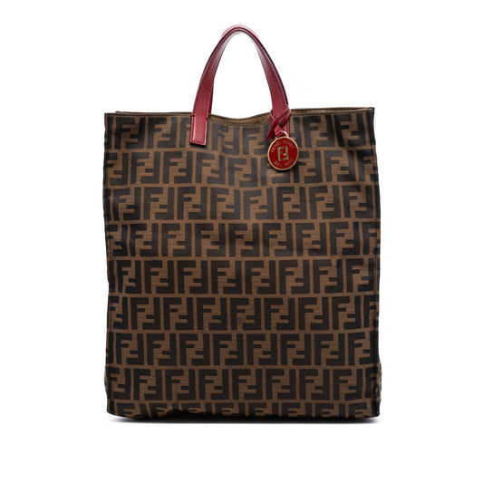 Fendi Zucca Canvas Shopping Tote