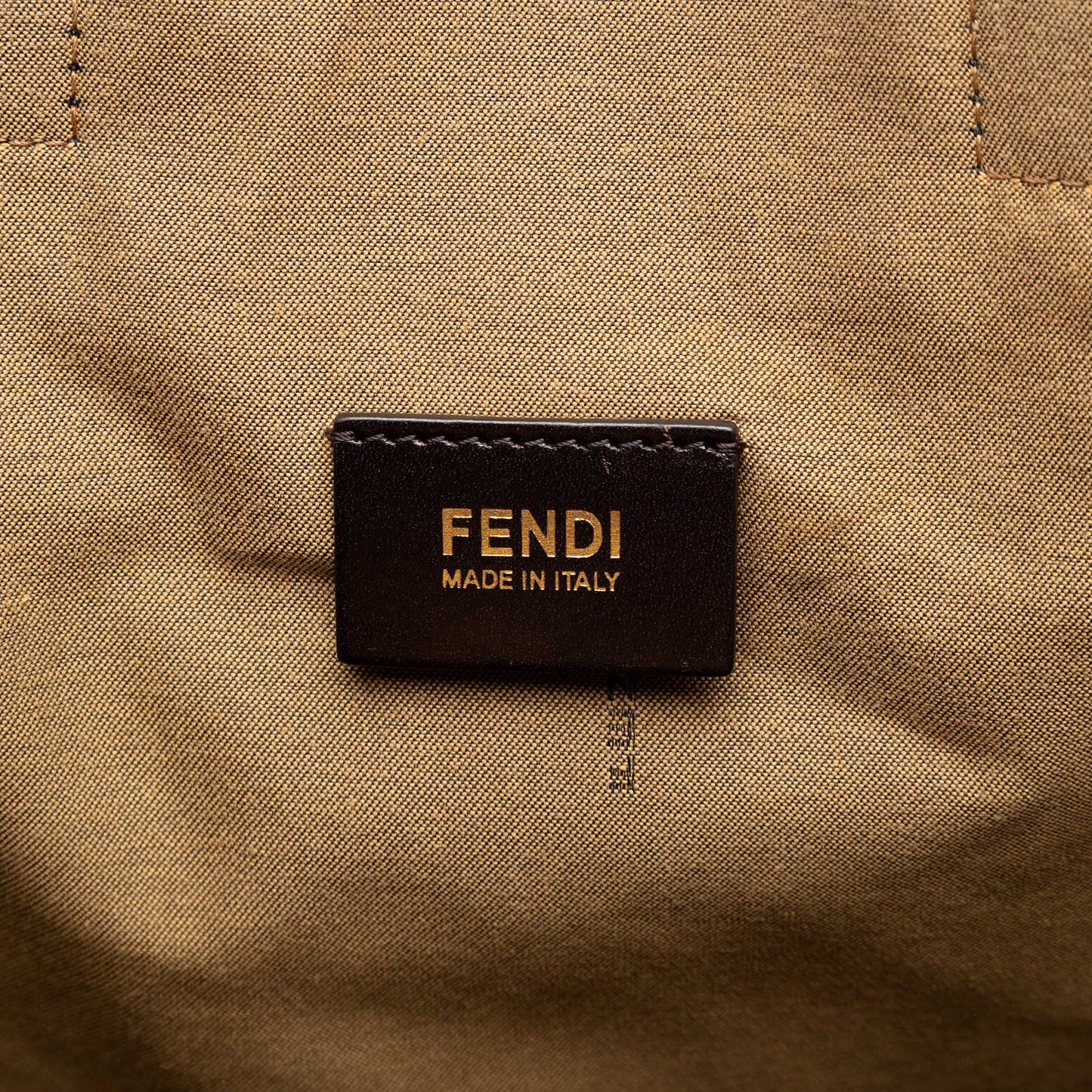 Fendi Zucca Canvas Shopping Tote