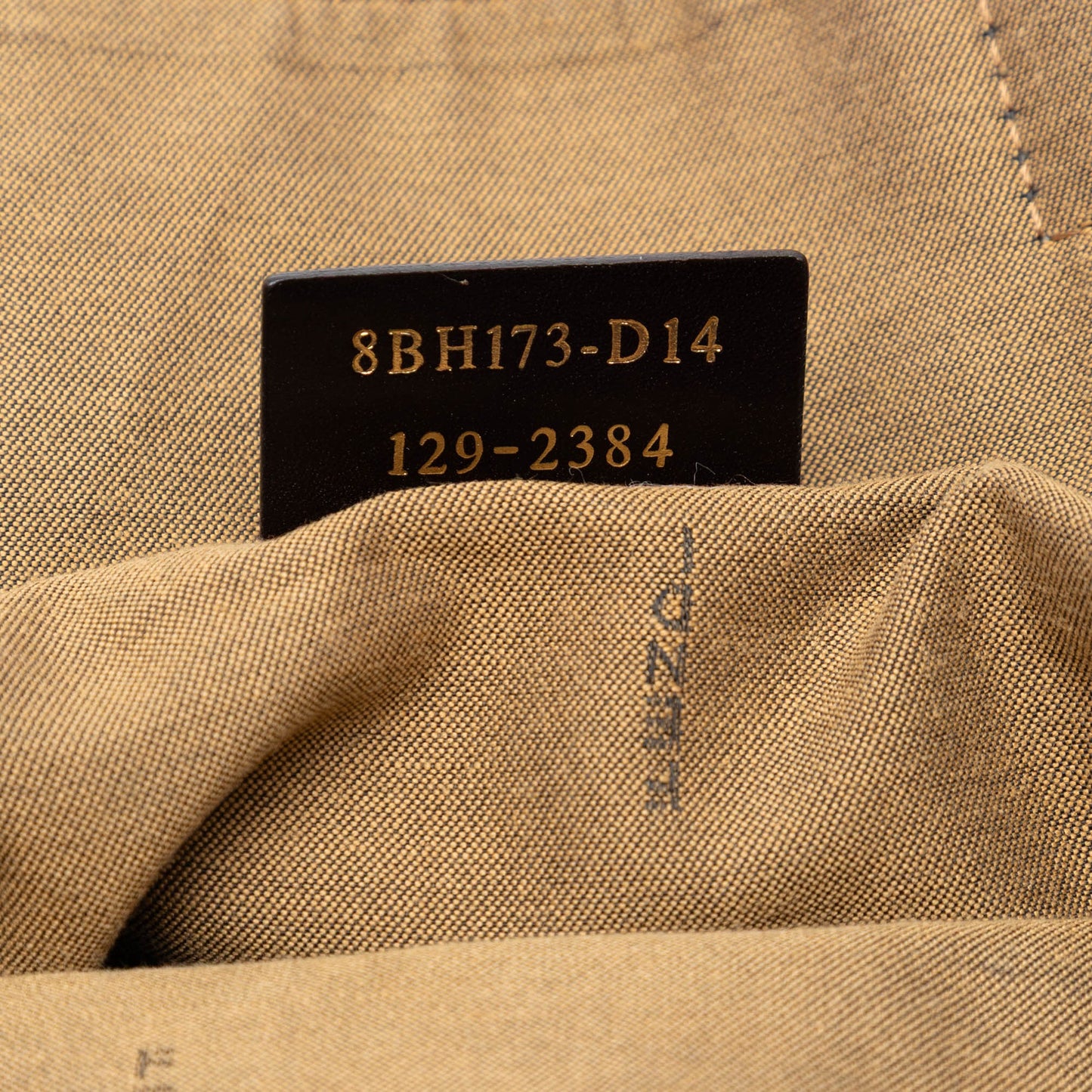 Fendi Zucca Canvas Shopping Tote