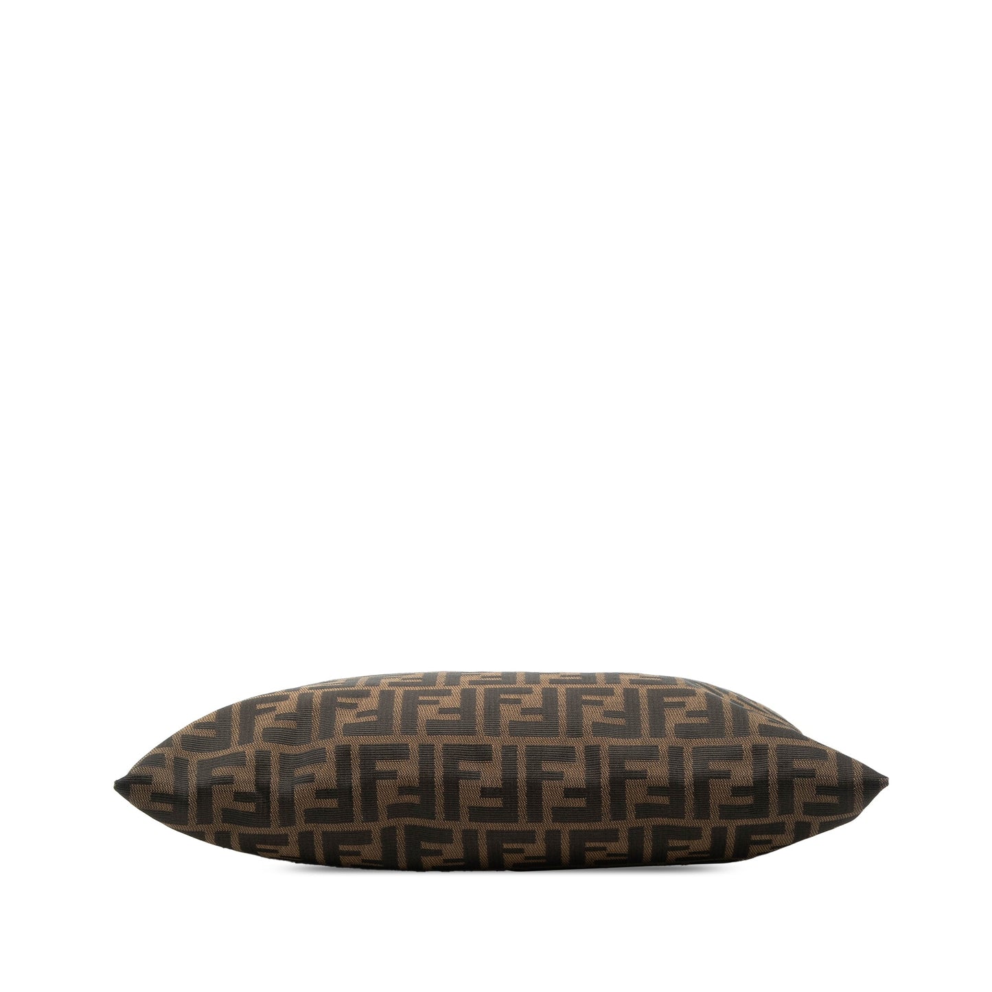 Fendi Zucca Canvas Metal Handle Tote