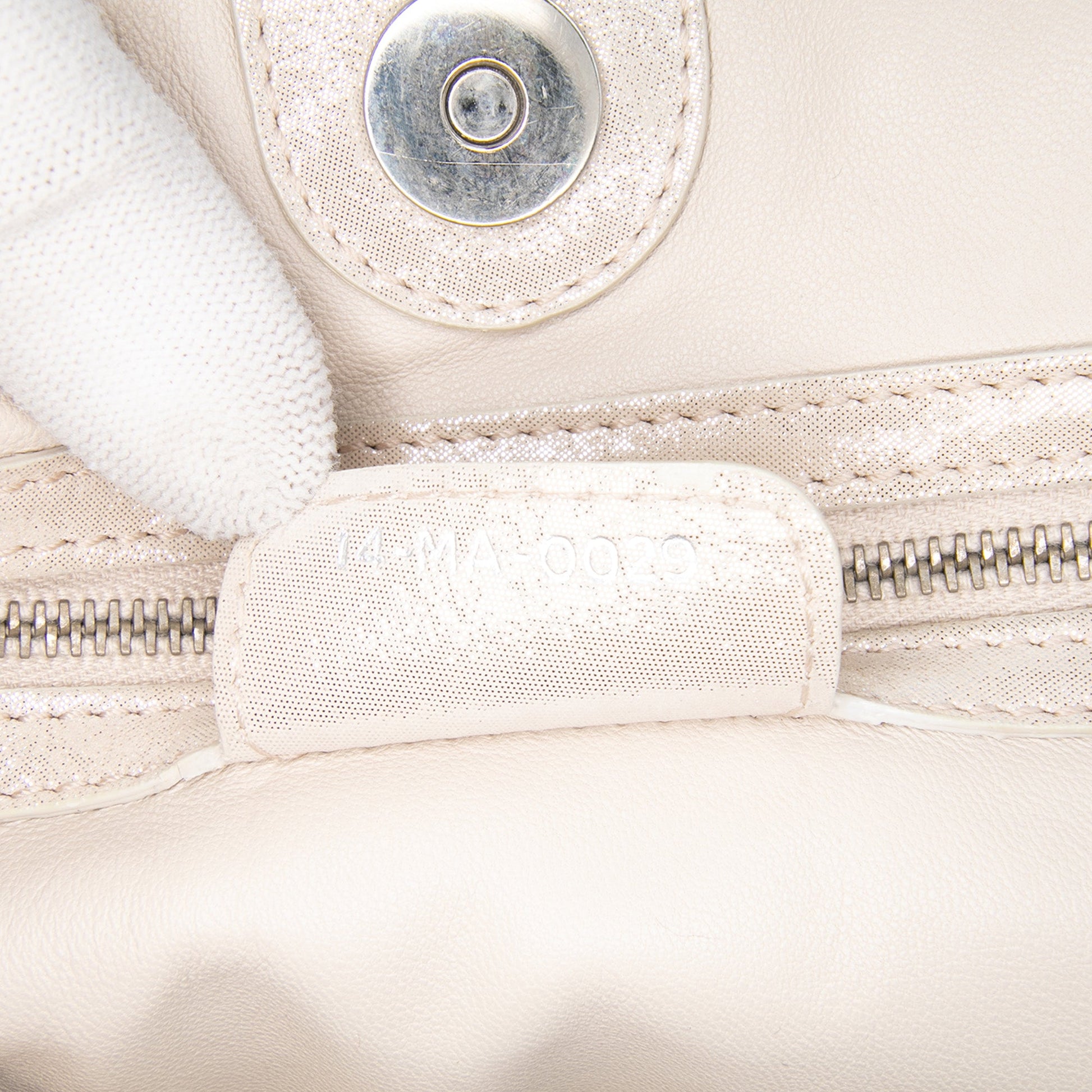 Dior Medium Woven Iridescent Calfskin Soft Lady Dior