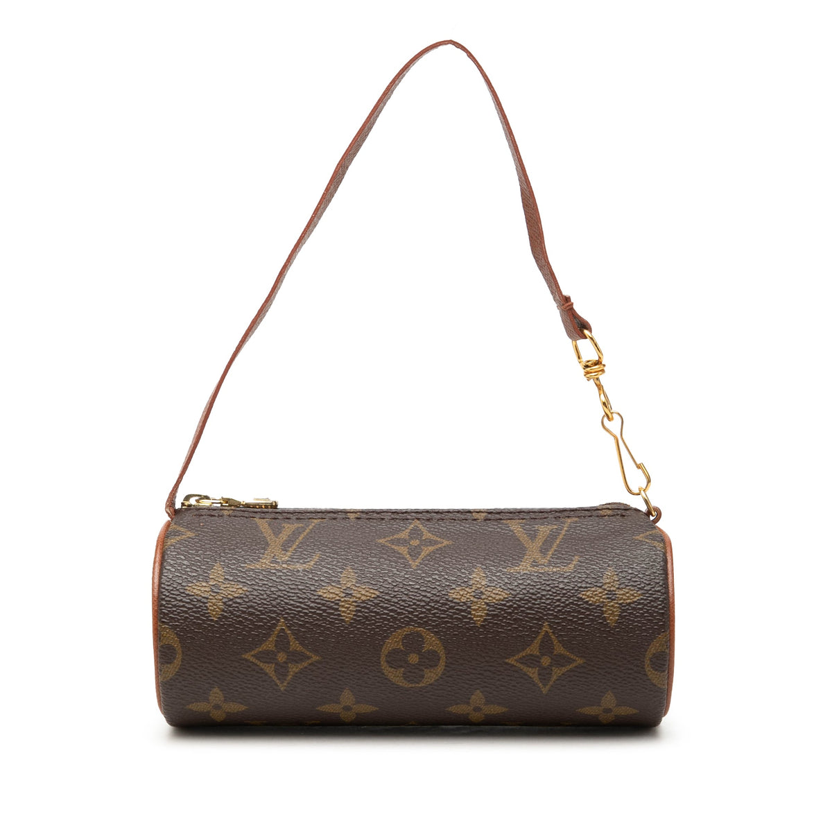 Louis Vuitton Monogram Papillon Pochette — Brown