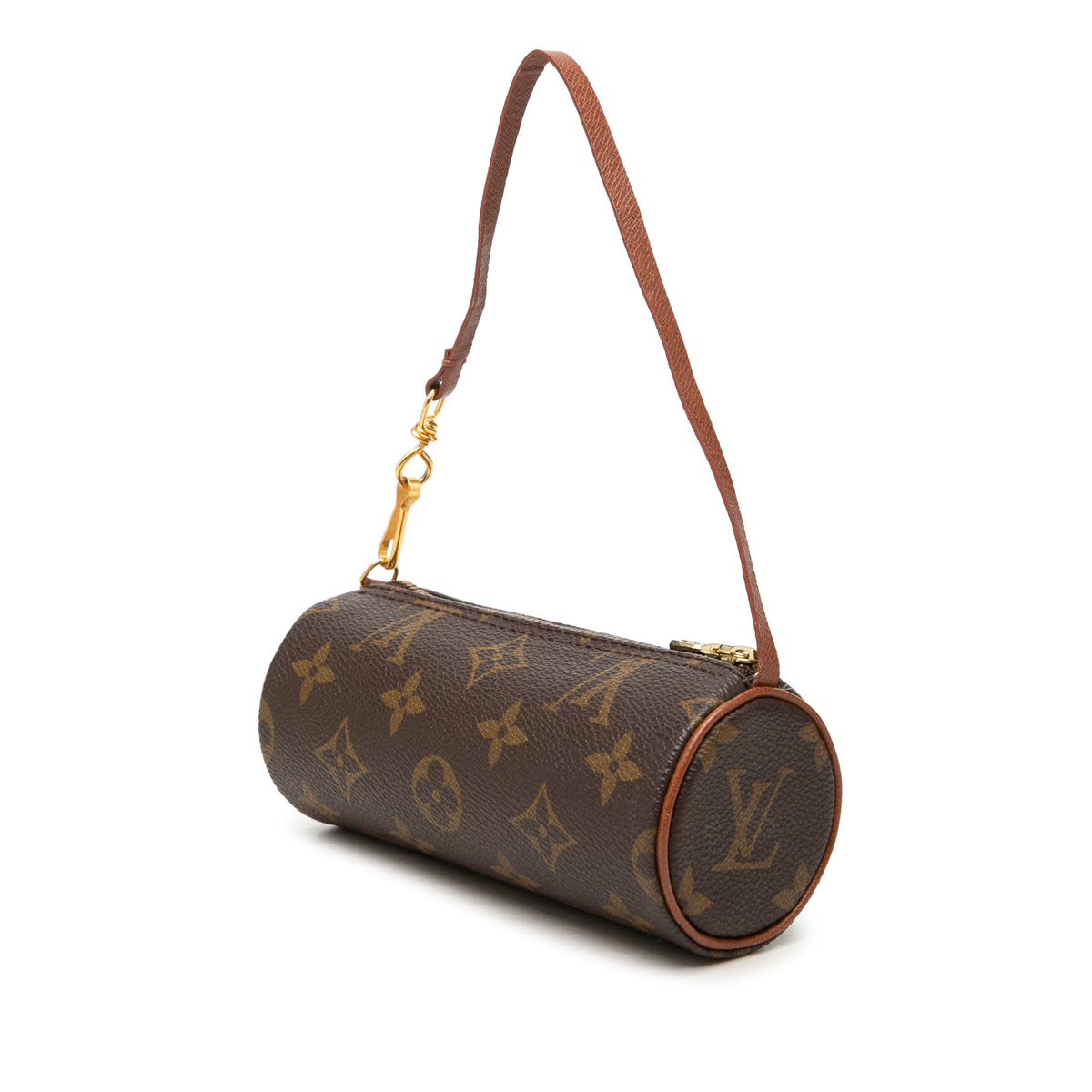 Louis Vuitton Monogram Papillon Pochette — Brown