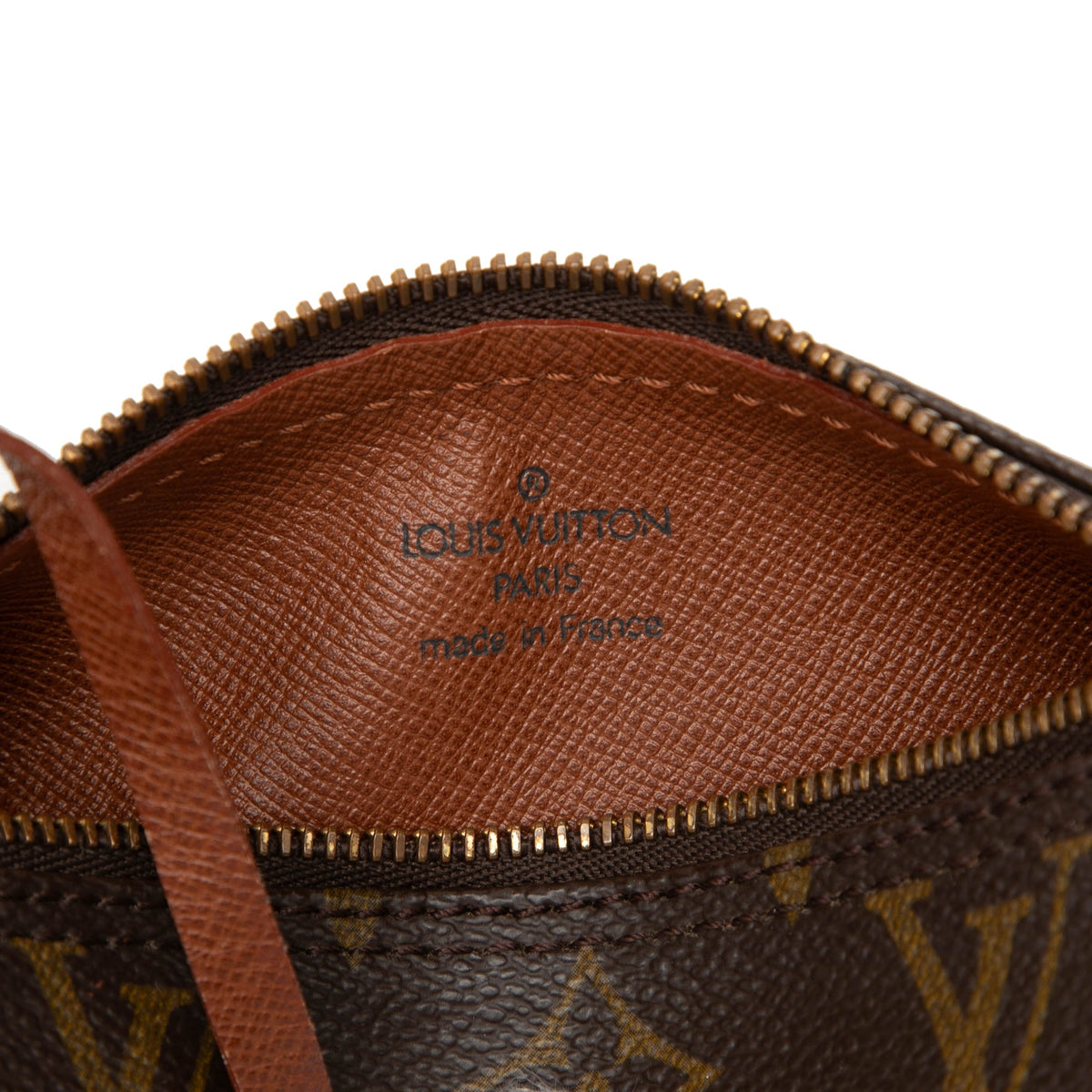 Louis Vuitton Monogram Papillon Pochette — Brown