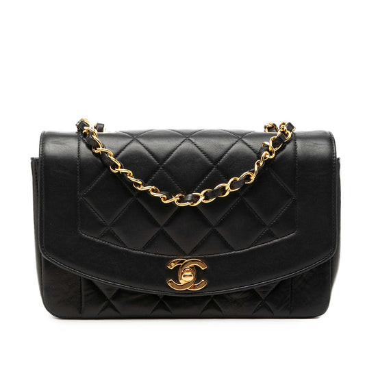 Chanel Small Lambskin Diana Flap