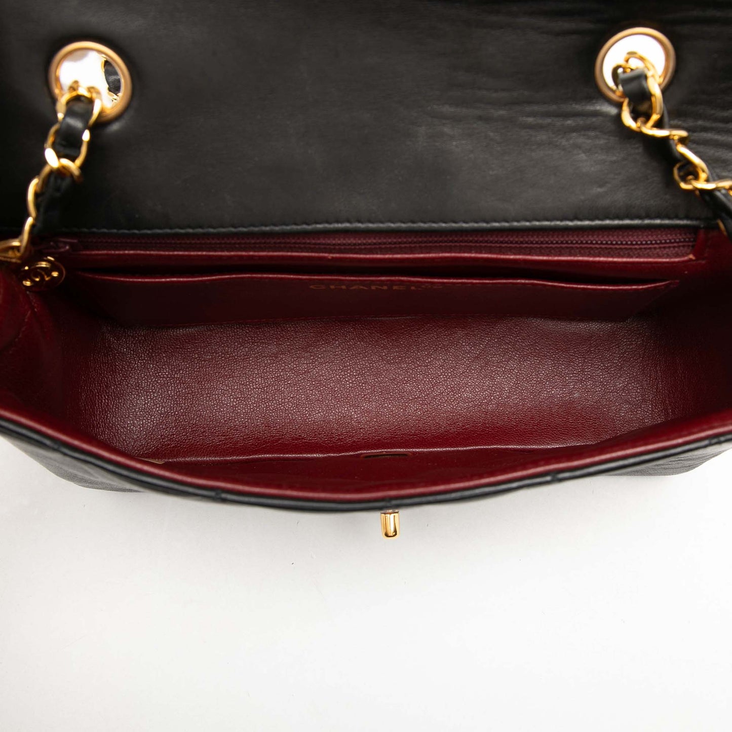 Chanel Small Lambskin Diana Flap