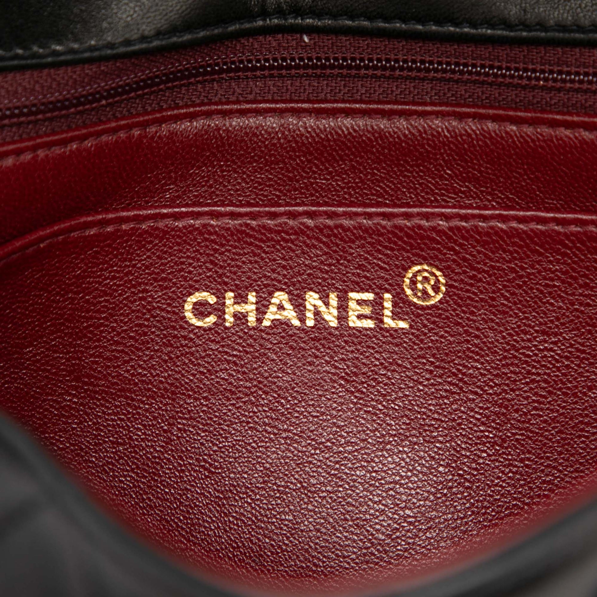 Chanel Small Lambskin Diana Flap