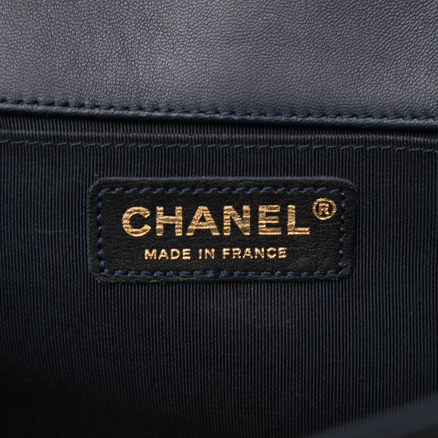 Chanel Old Medium Braided Sheepskin Boy Flap