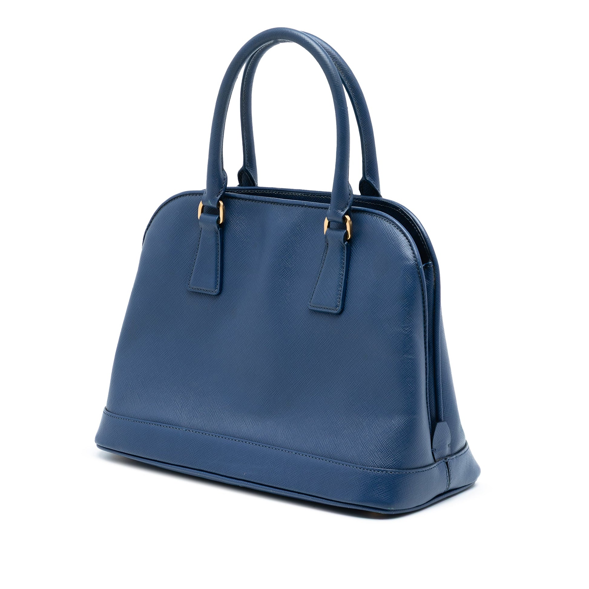 Prada Medium Saffiano Lux Open Promenade Satchel