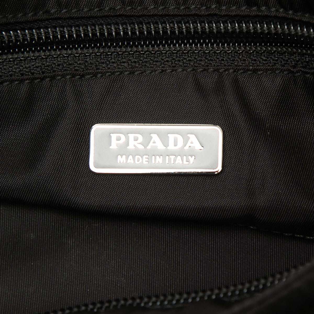 Prada Tessuto Handbag — Black