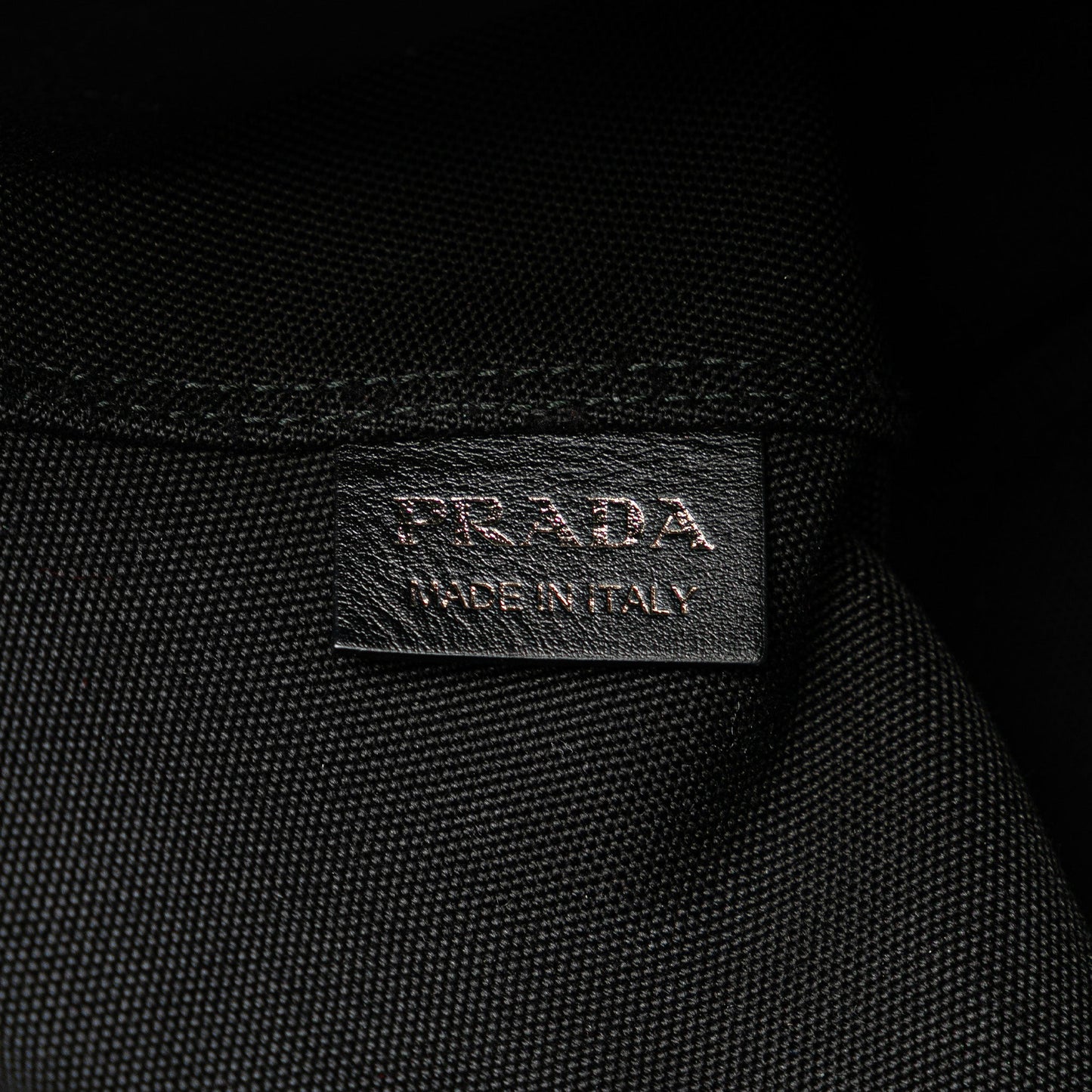 Prada Denim Logo Satchel