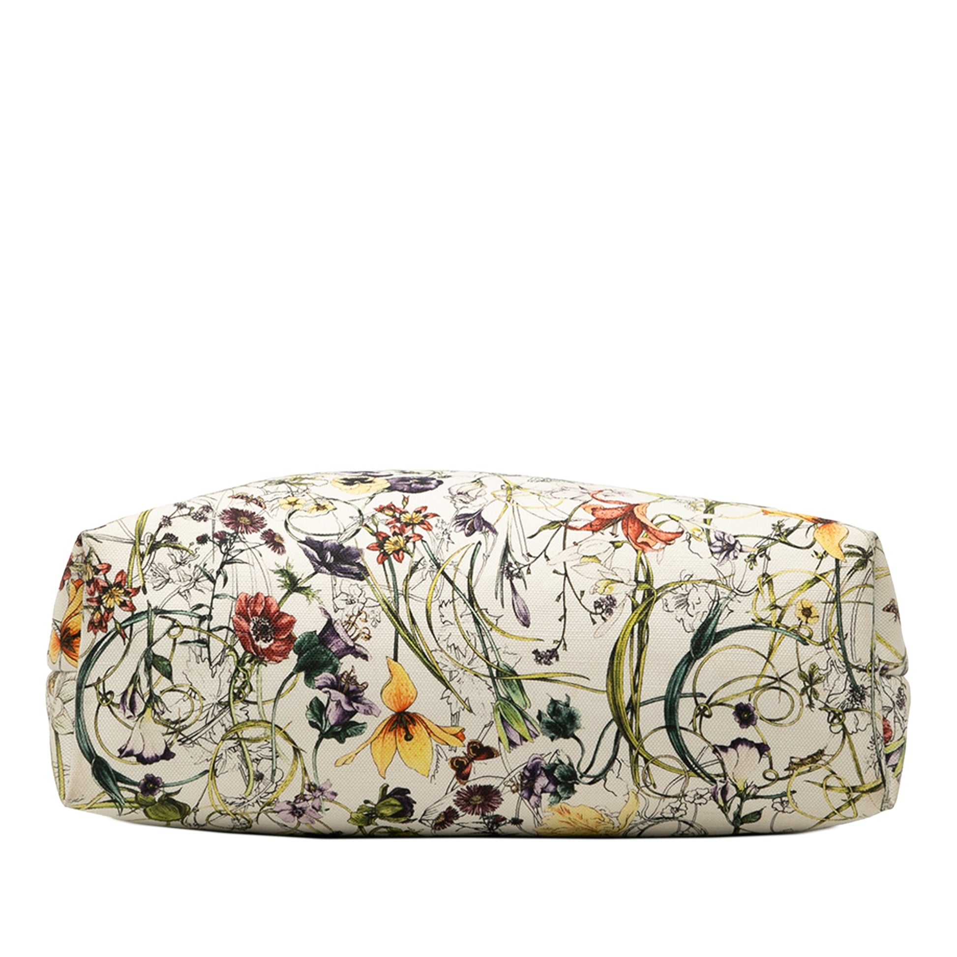 Gucci Canvas Flora Tote