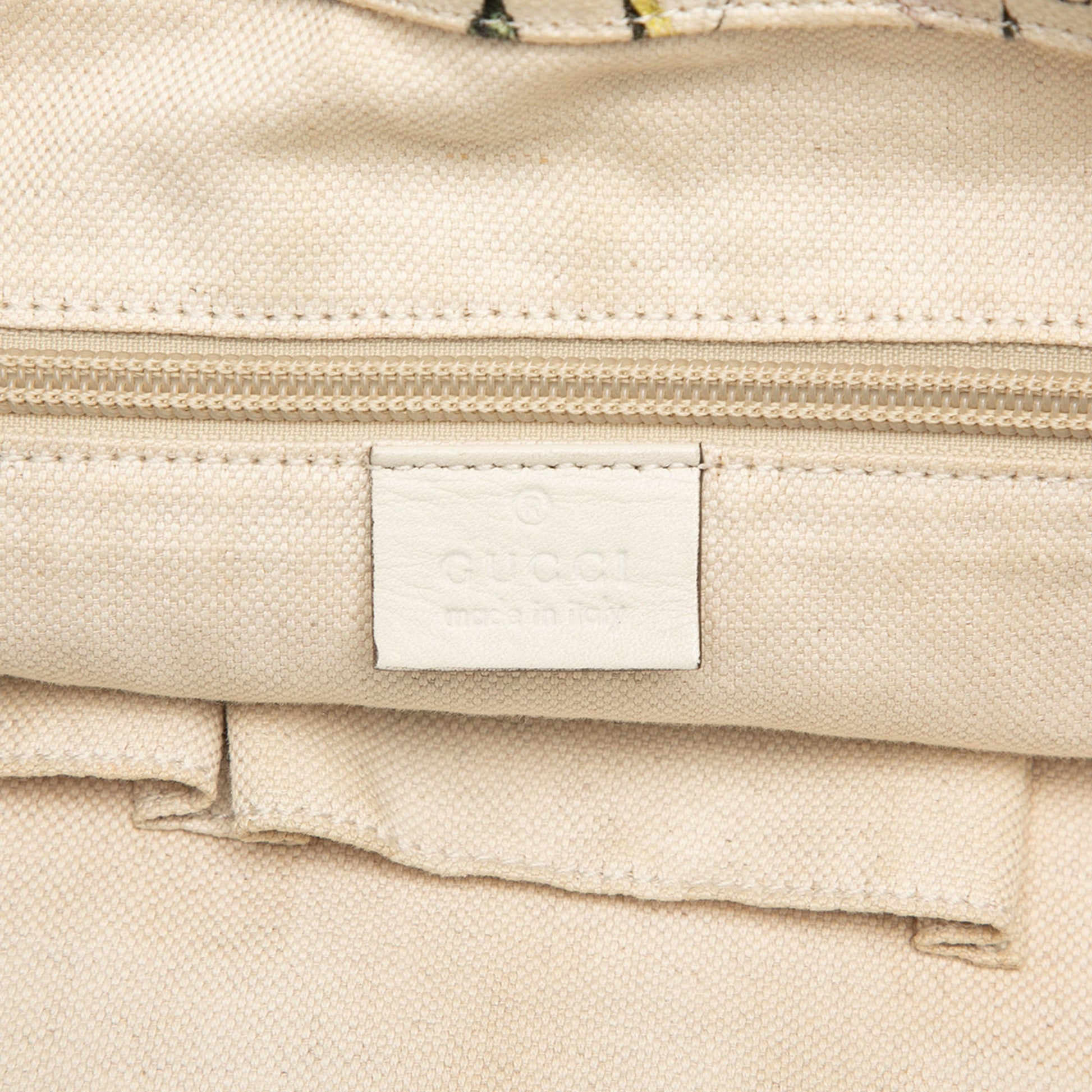 Gucci Canvas Flora Tote