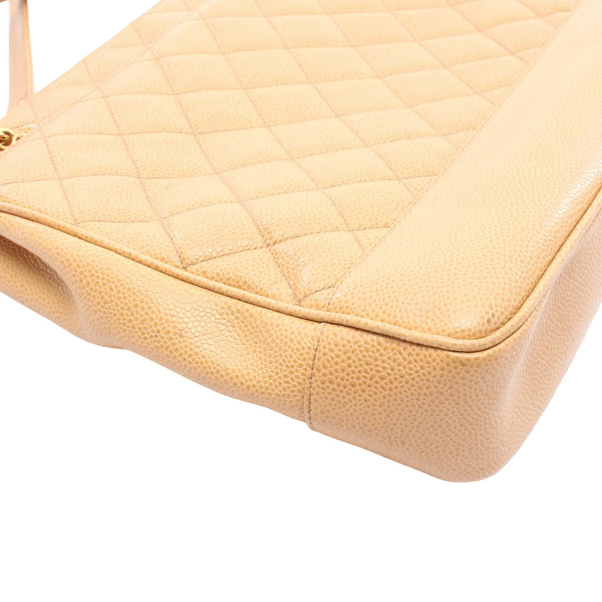 Chanel Quilted Caviar Ball Charm Tote