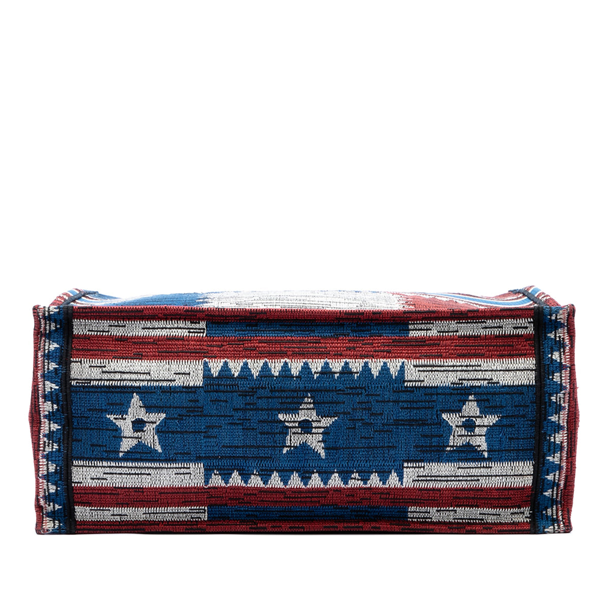 Dior Large Canvas French Flag Book Tote