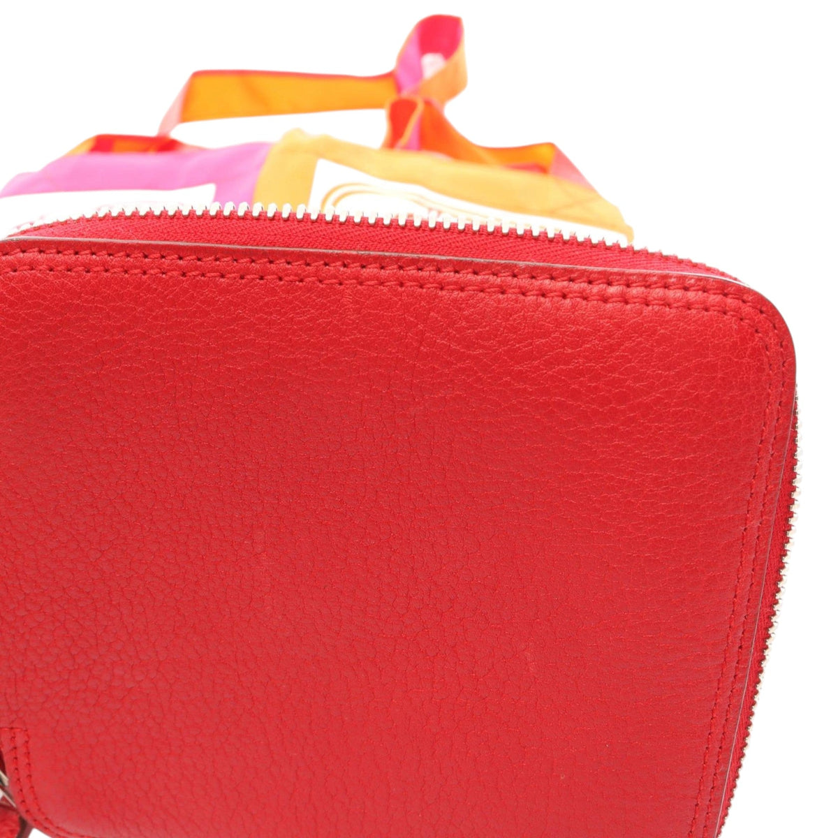 Hermès Brides de Gala Silky Pop Tote — Orange