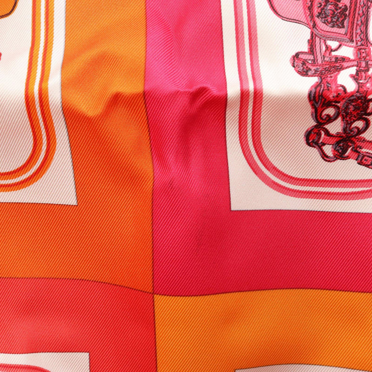 Hermès Brides de Gala Silky Pop Tote — Orange