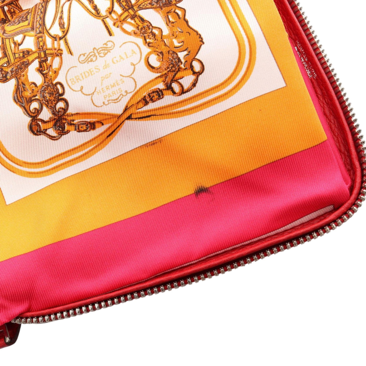 Hermès Brides de Gala Silky Pop Tote — Orange