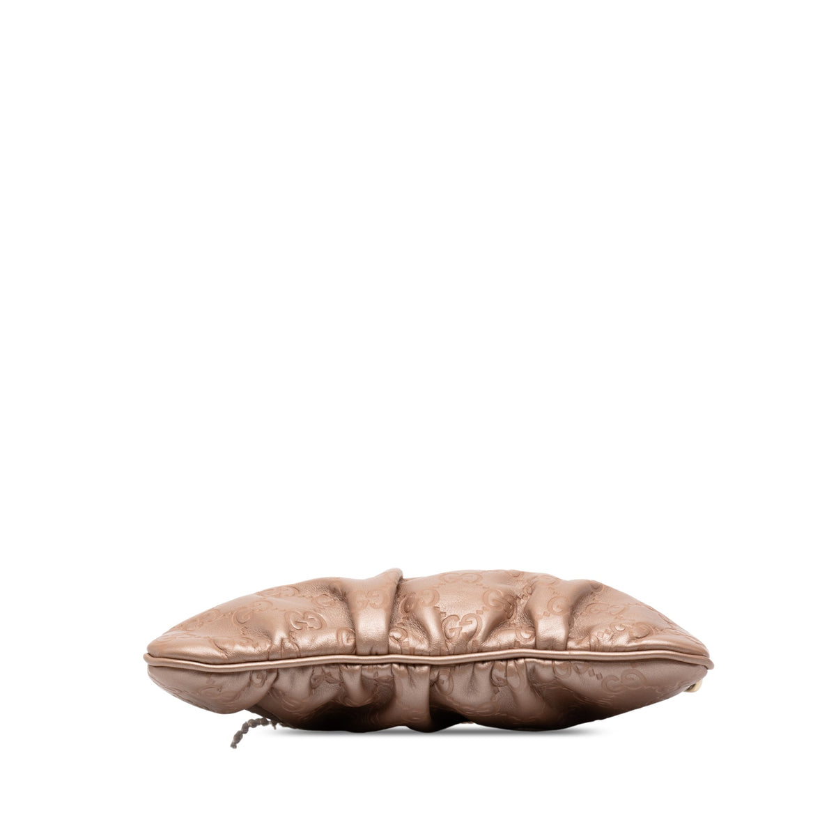 Gucci Guccissima Wristlet Clutch — Gold