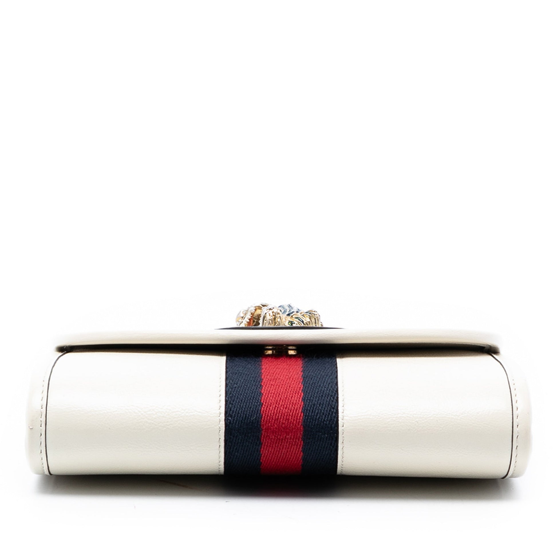 Gucci Mini Calfskin Rajah Web Chain Crossbody