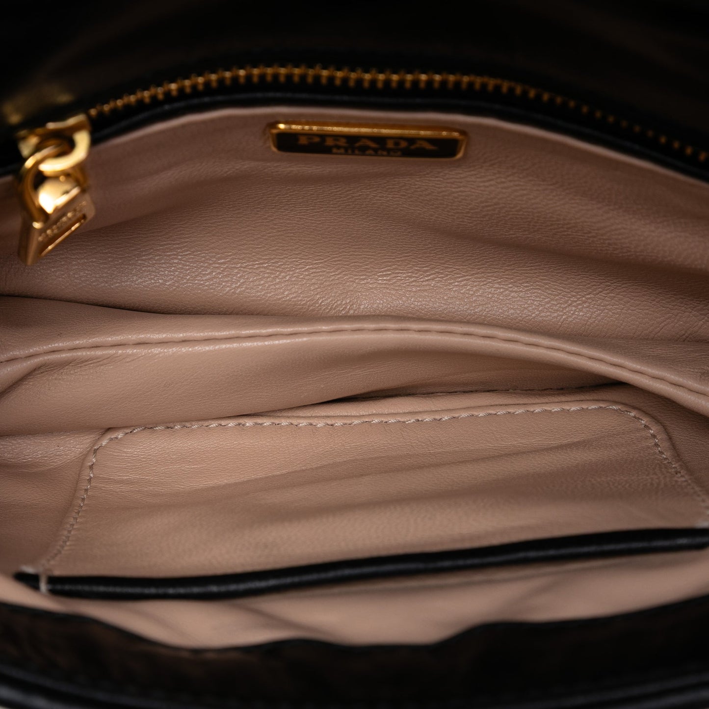 Prada Leather Lips Applique Crossbody