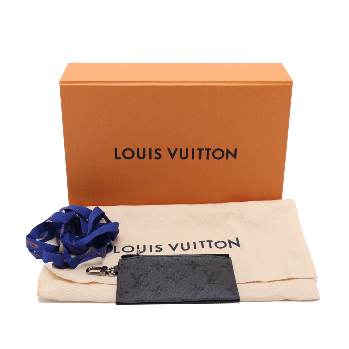 Louis Vuitton Monogram Eclipse Gaston Wearable Wallet — Black