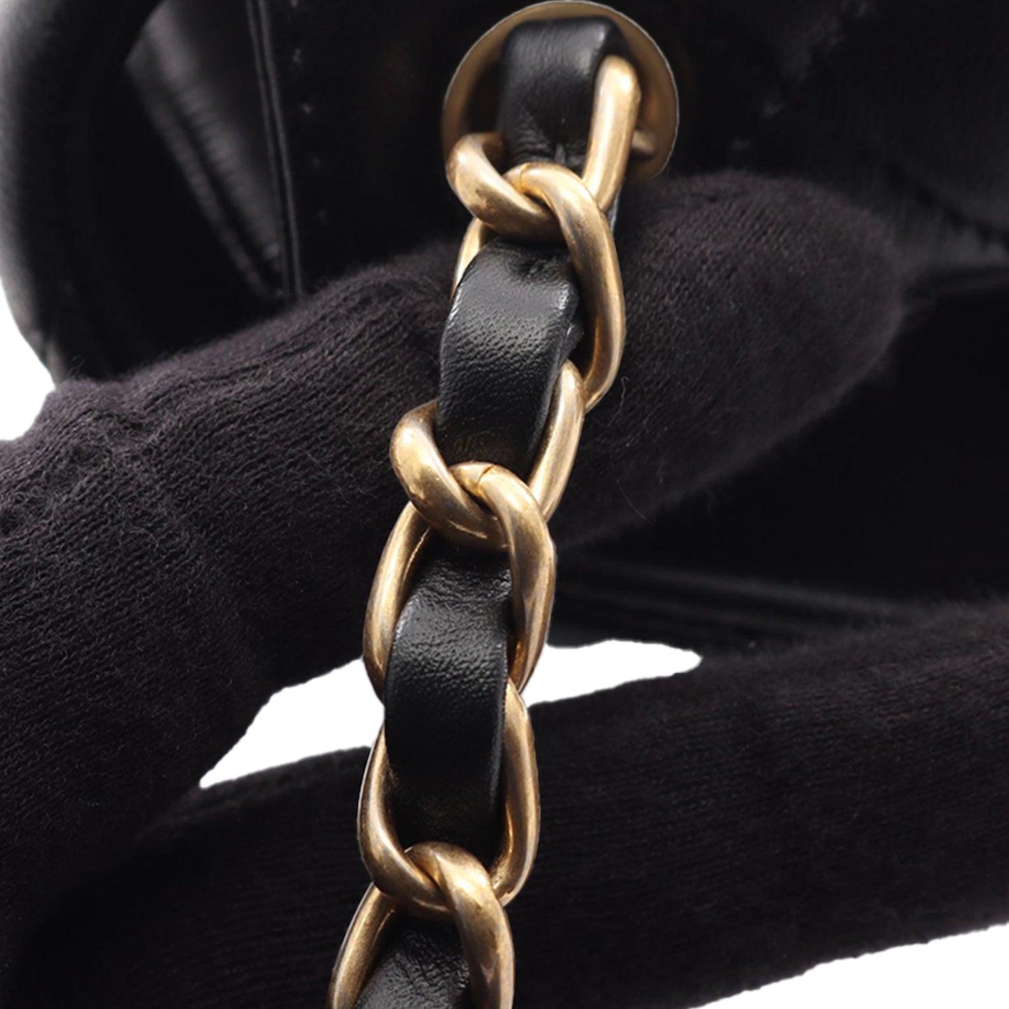 Chanel Mini Quilted Lambskin Acrylic Coco Love Flap