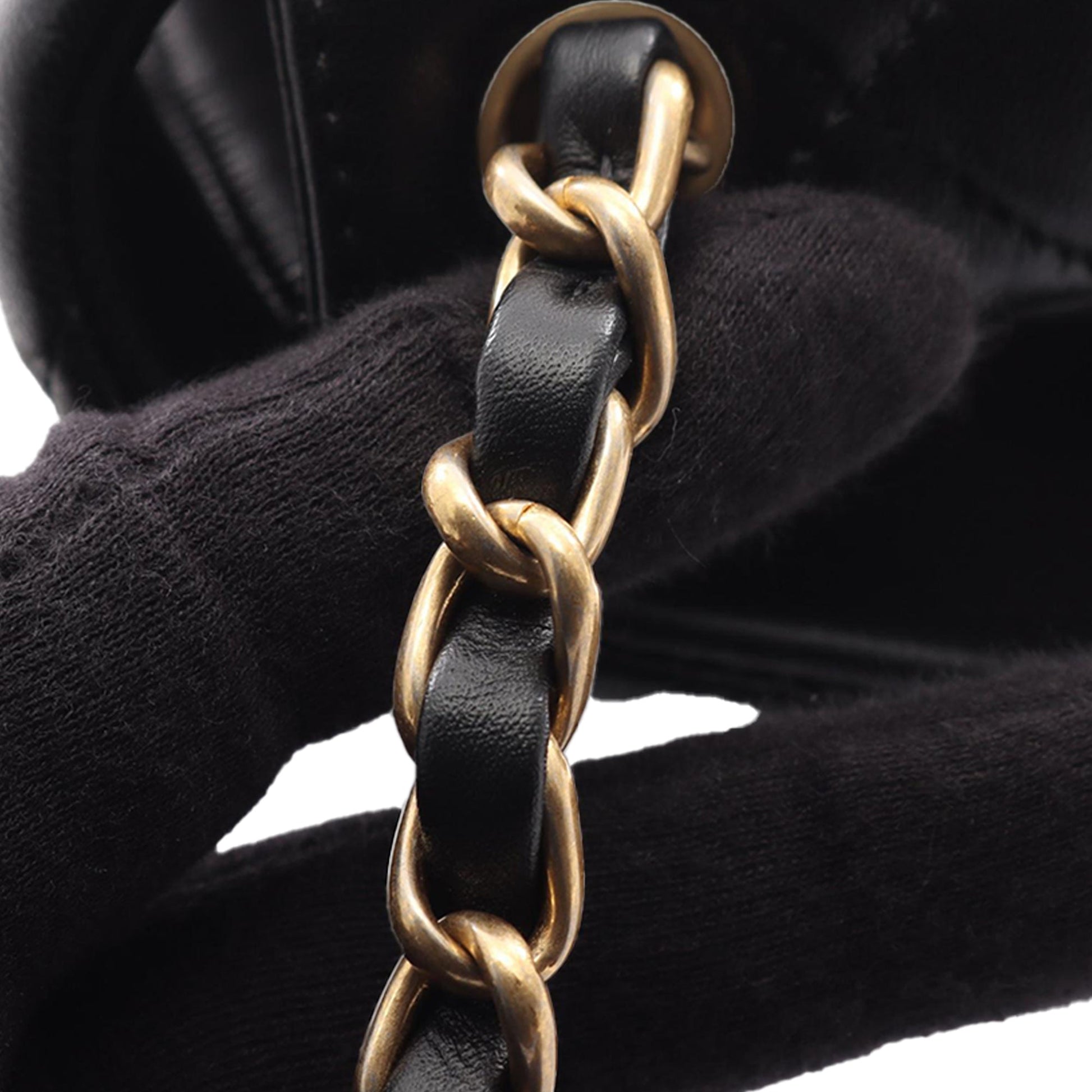 Chanel Mini Quilted Lambskin Acrylic Coco Love Flap