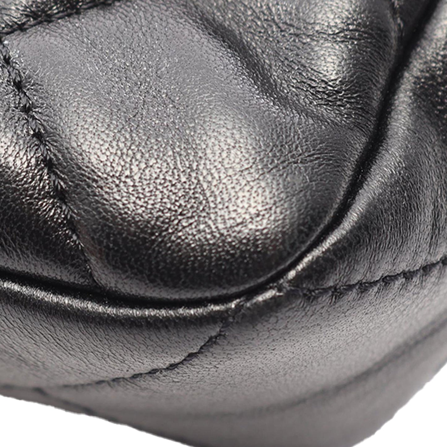 Chanel Mini Quilted Lambskin Acrylic Coco Love Flap