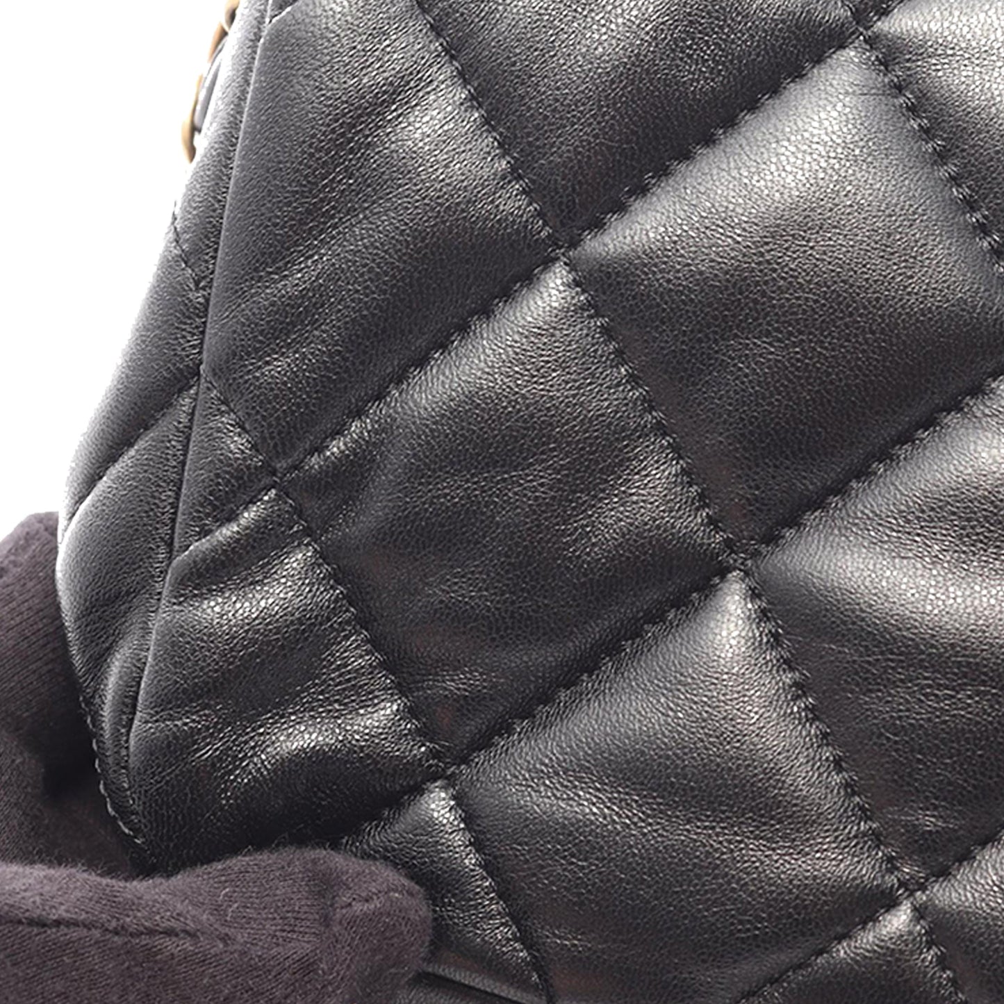Chanel Mini Quilted Lambskin Acrylic Coco Love Flap