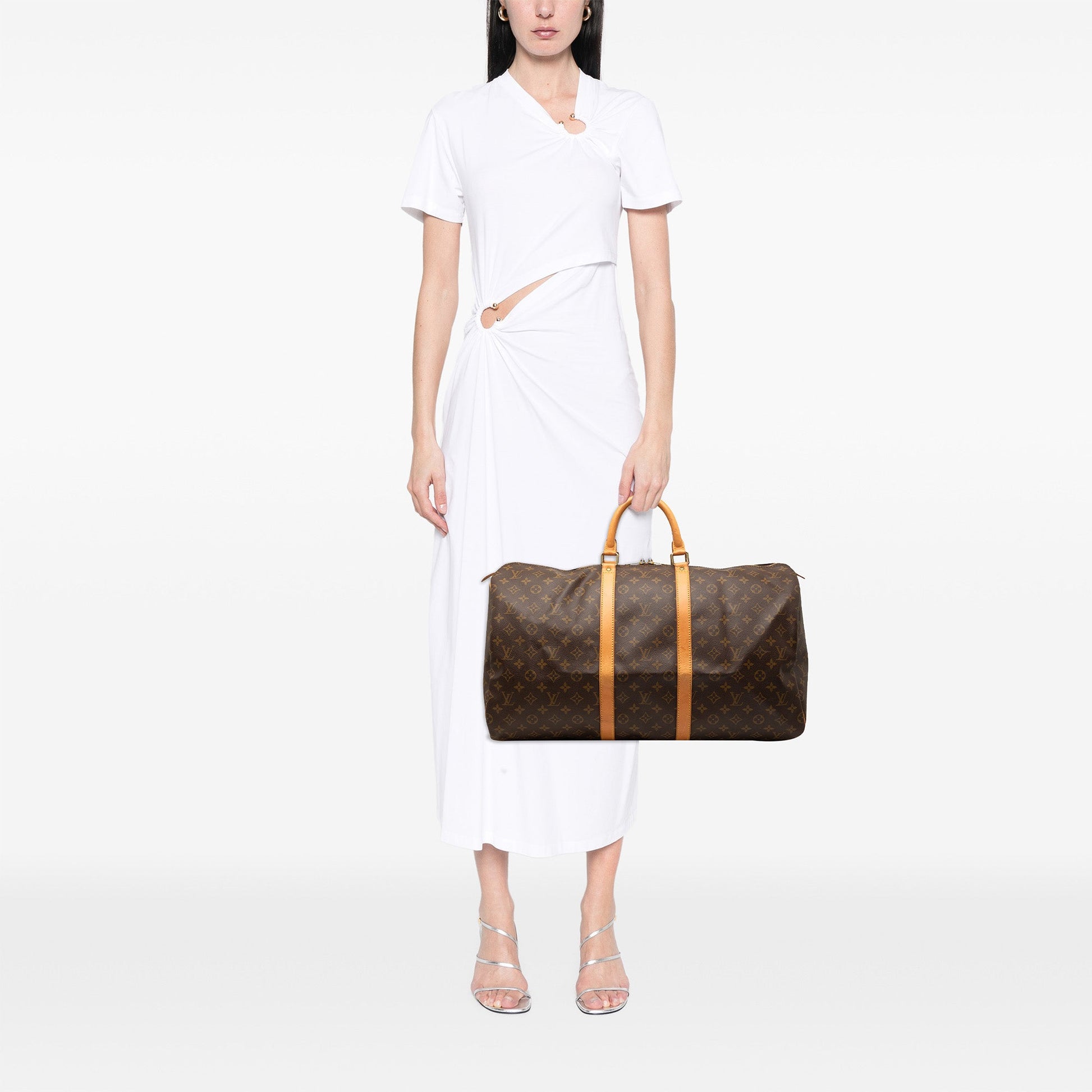 Louis Vuitton Monogram Keepall 55