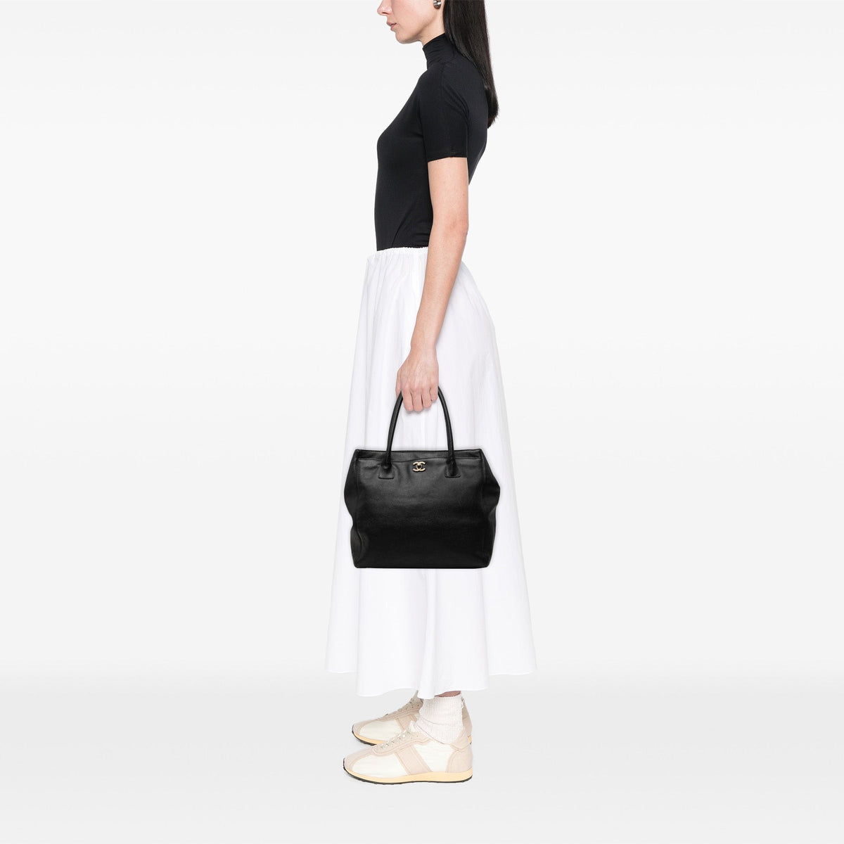 Chanel Tall Caviar Executive Cerf