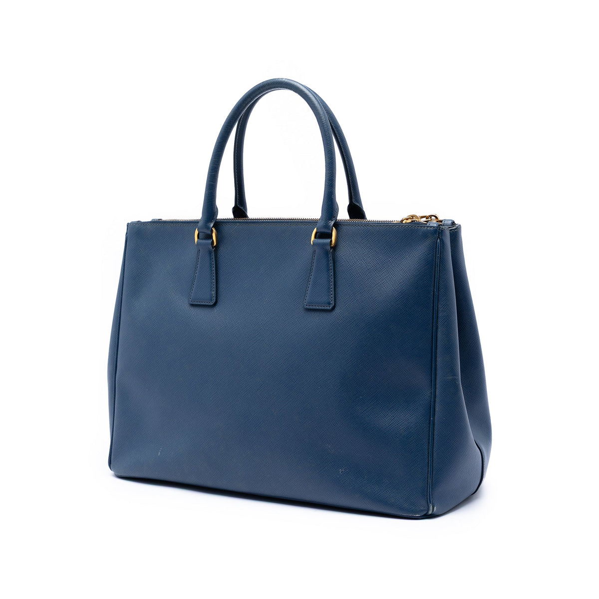 Prada Large Saffiano Lux Galleria Double Zip Tote